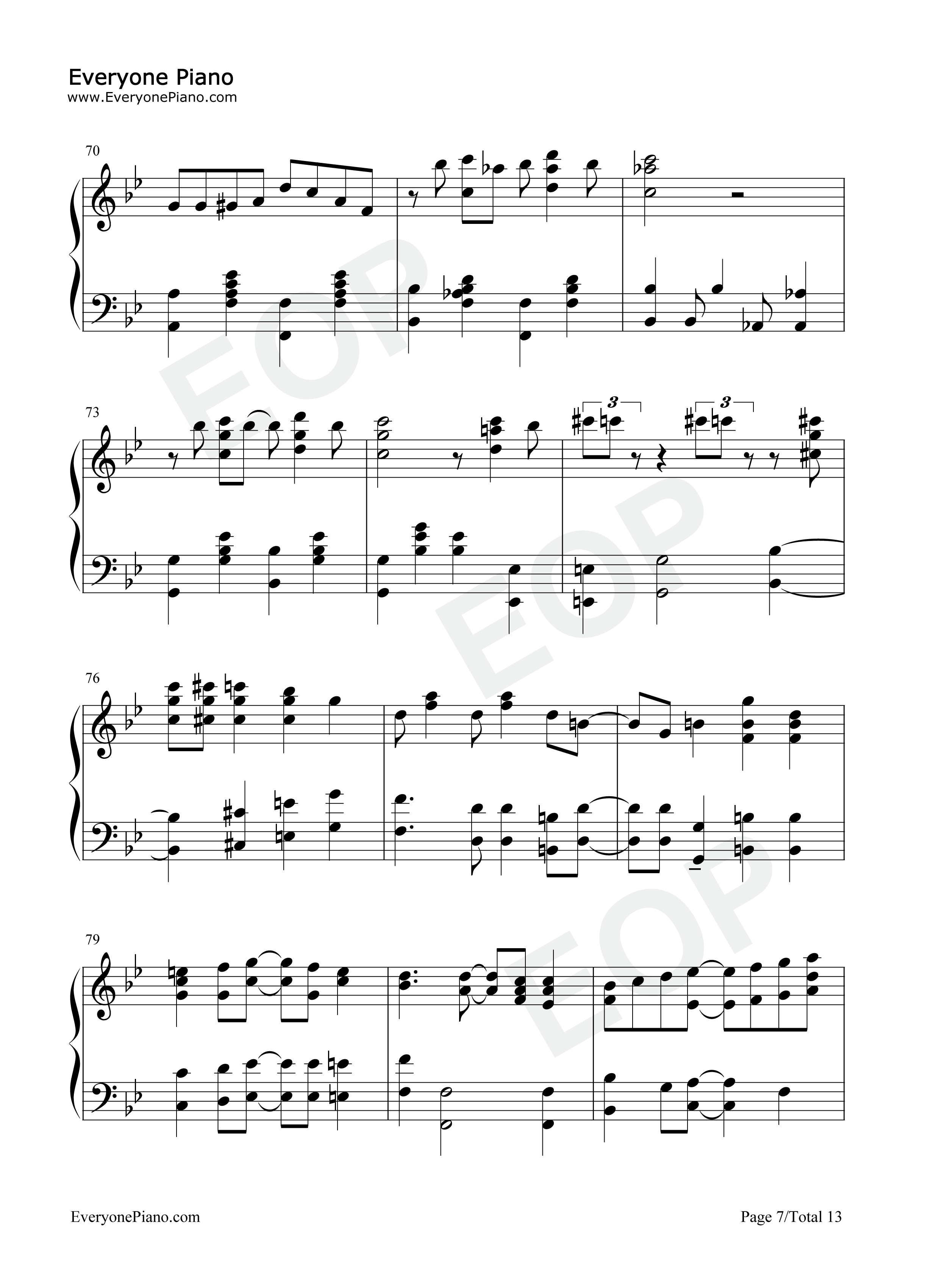 Shreveport Stomp钢琴谱-Jelly Roll Morton7