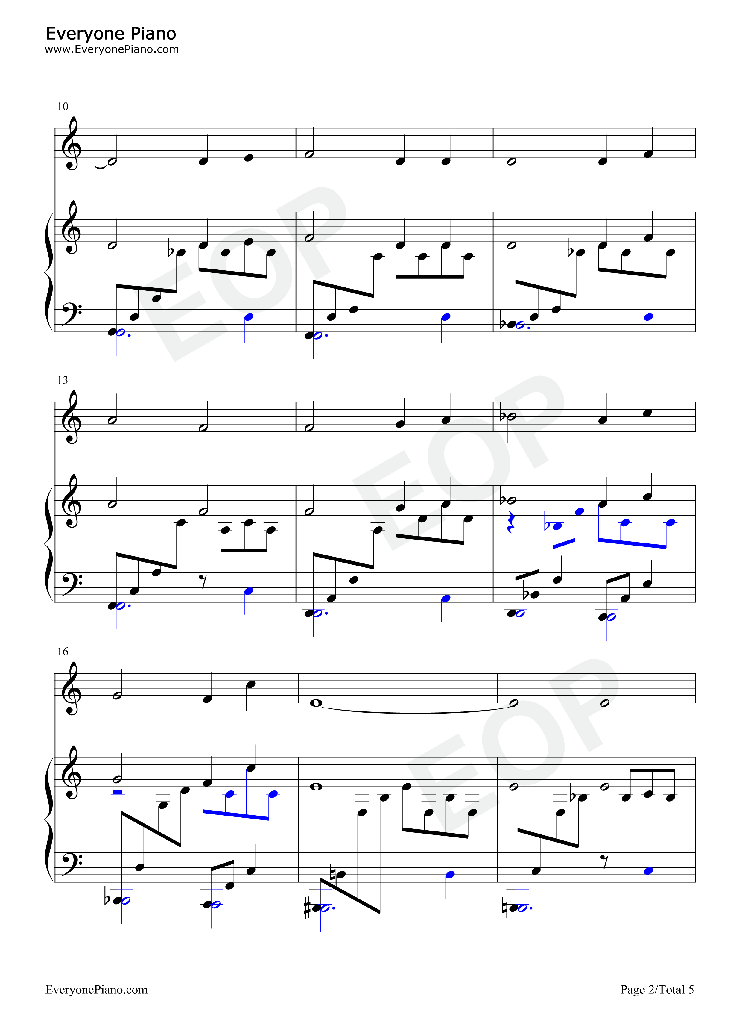 You'll Never Walk Alone钢琴谱-Rodgers and Hammerstein2