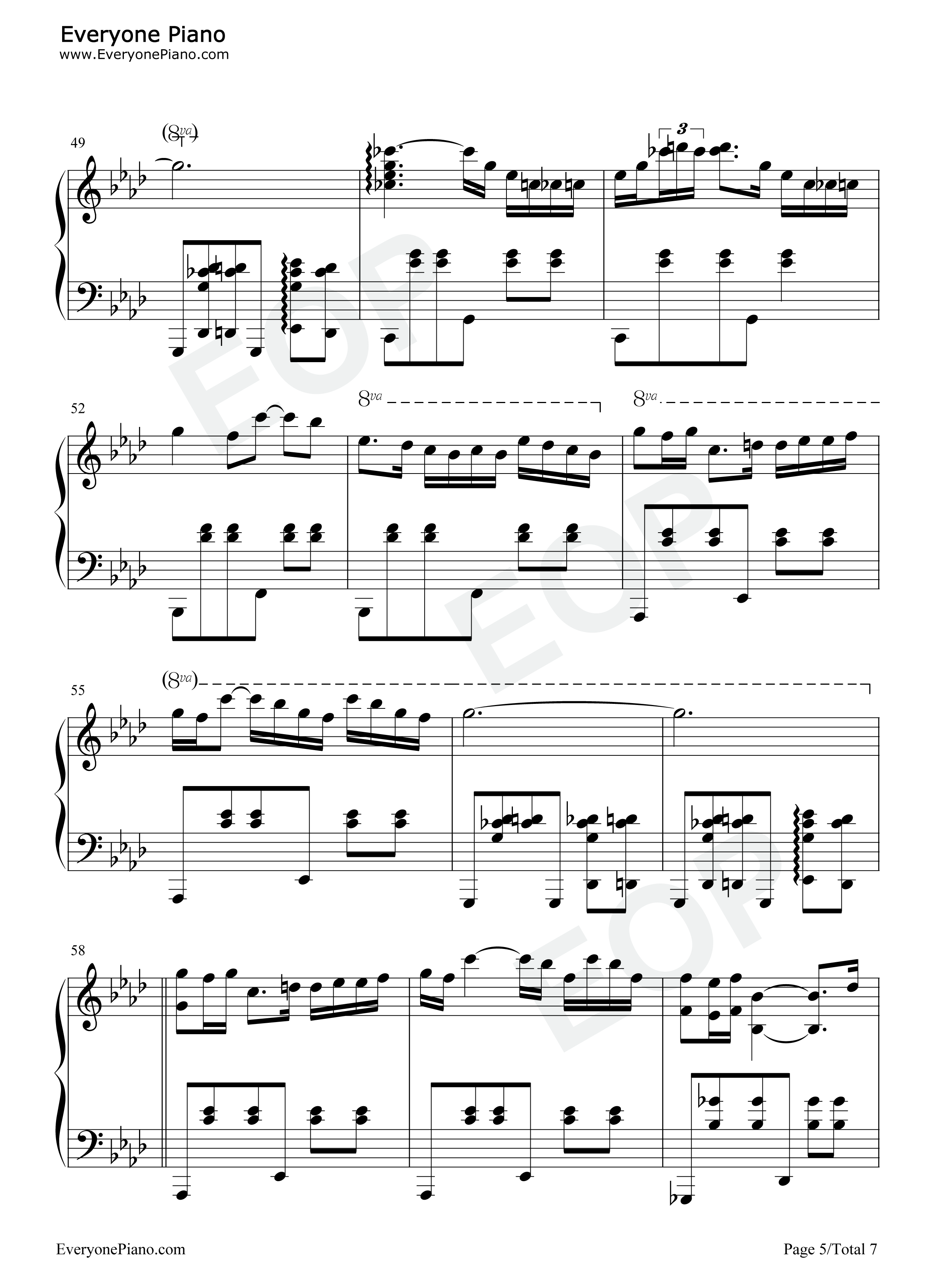Dance of Pales钢琴谱-山根美智留5