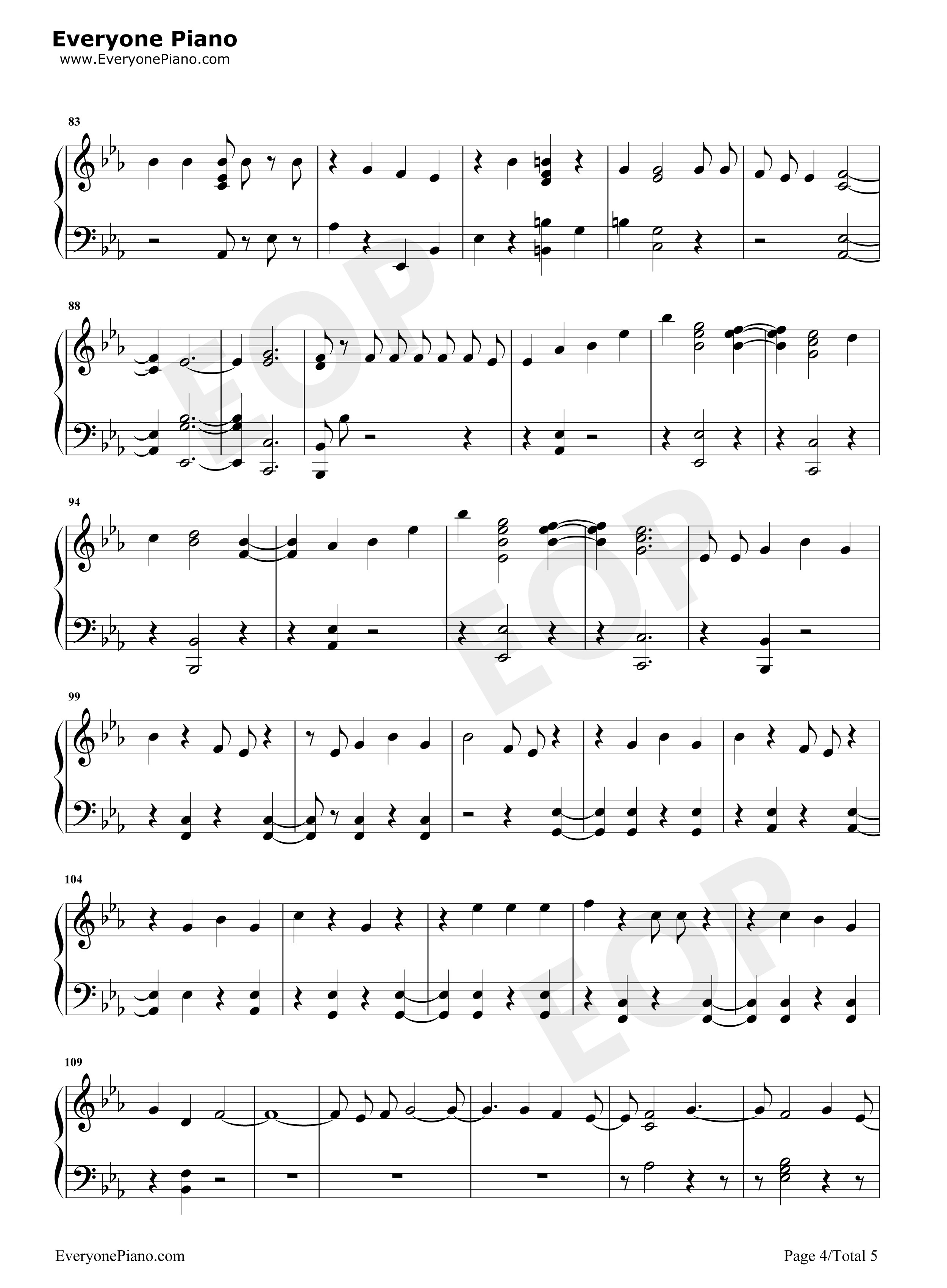 Marry Me钢琴谱-Thomas Rhett4