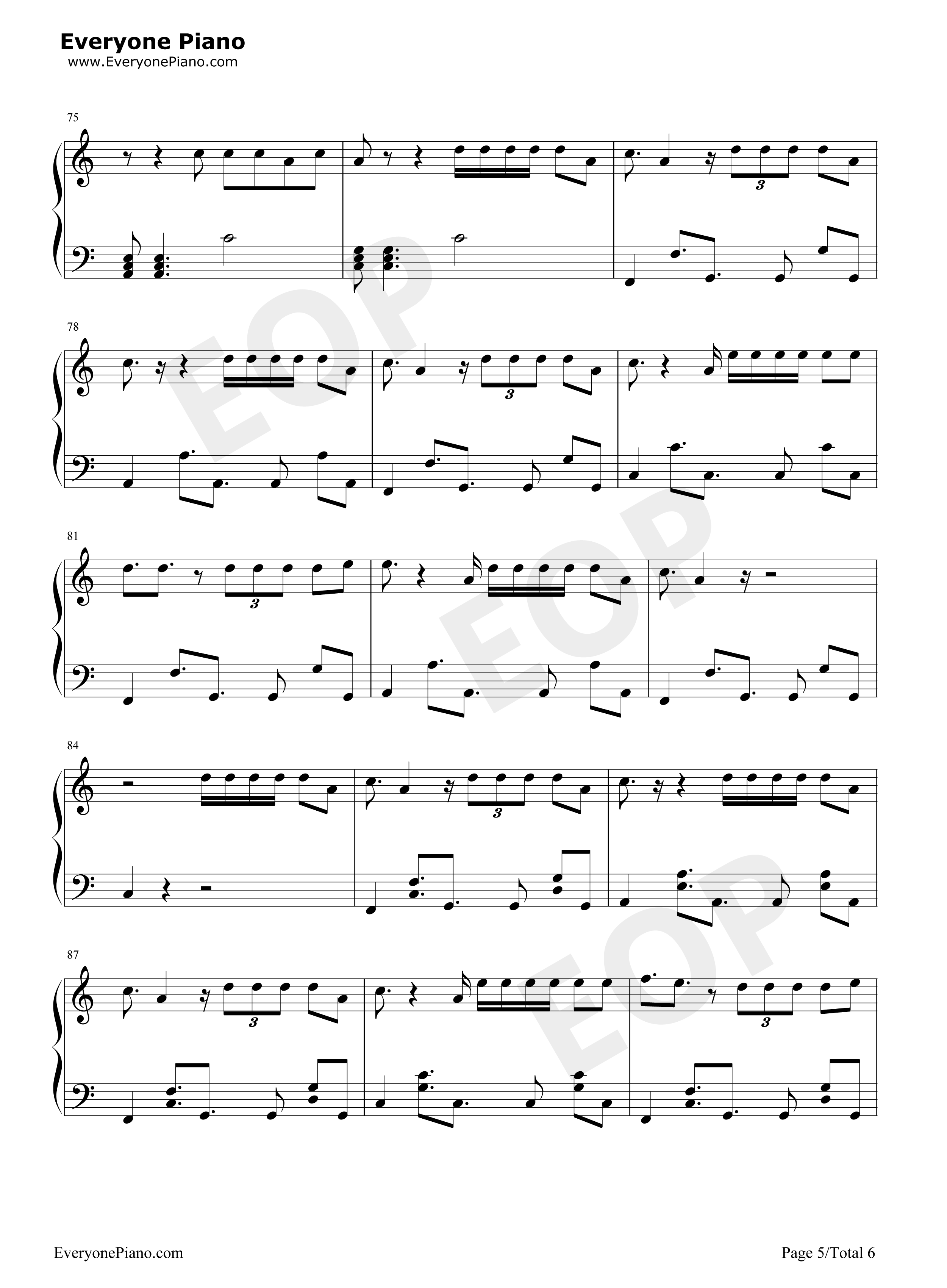 Middle Finger钢琴谱-Phoebe Ryan Quinn XCII5