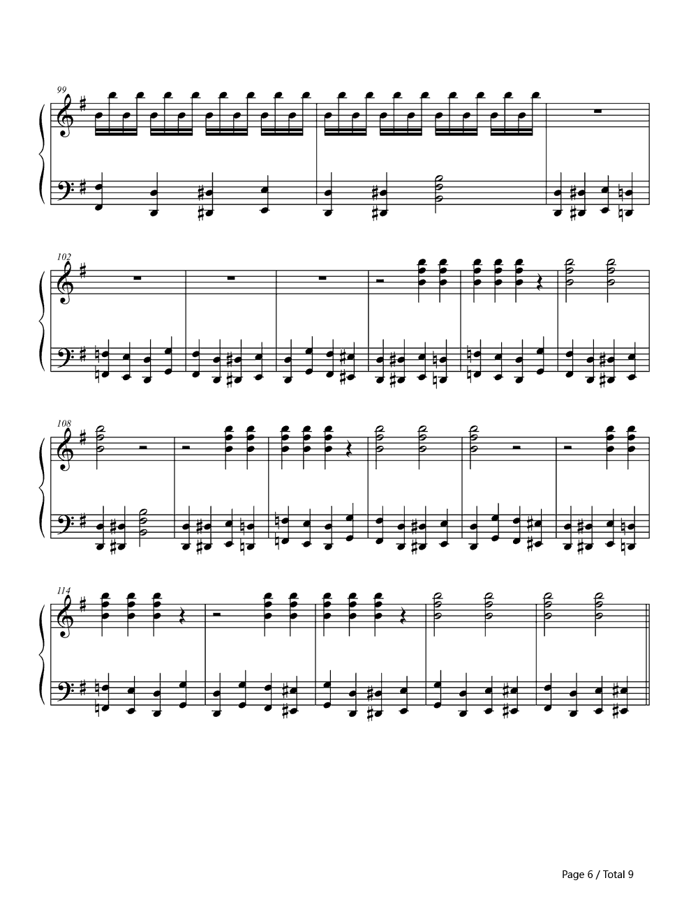 Given Up钢琴谱-Linkin Park6