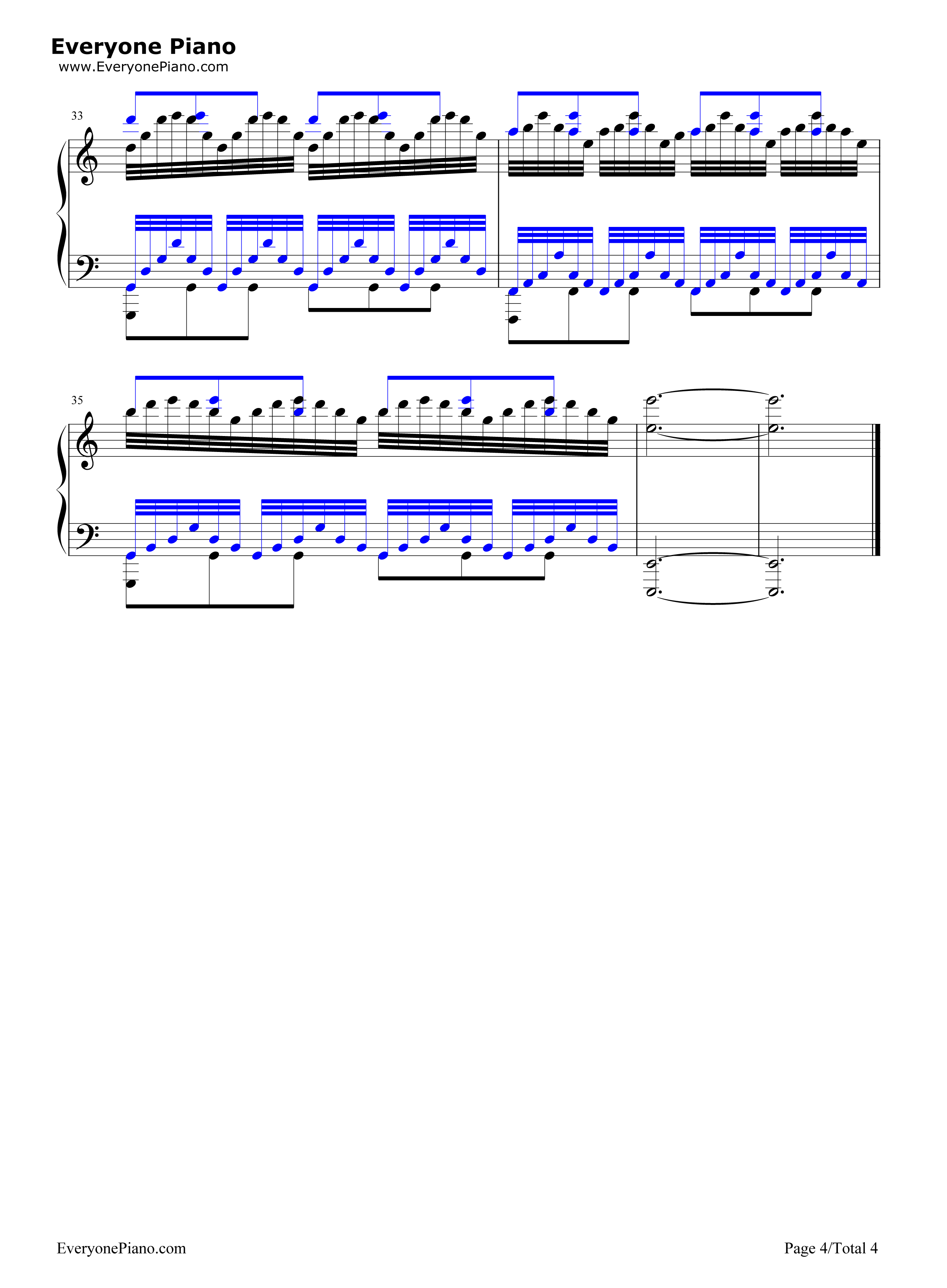 Cornfield Chase钢琴谱-Hans Zimmer4