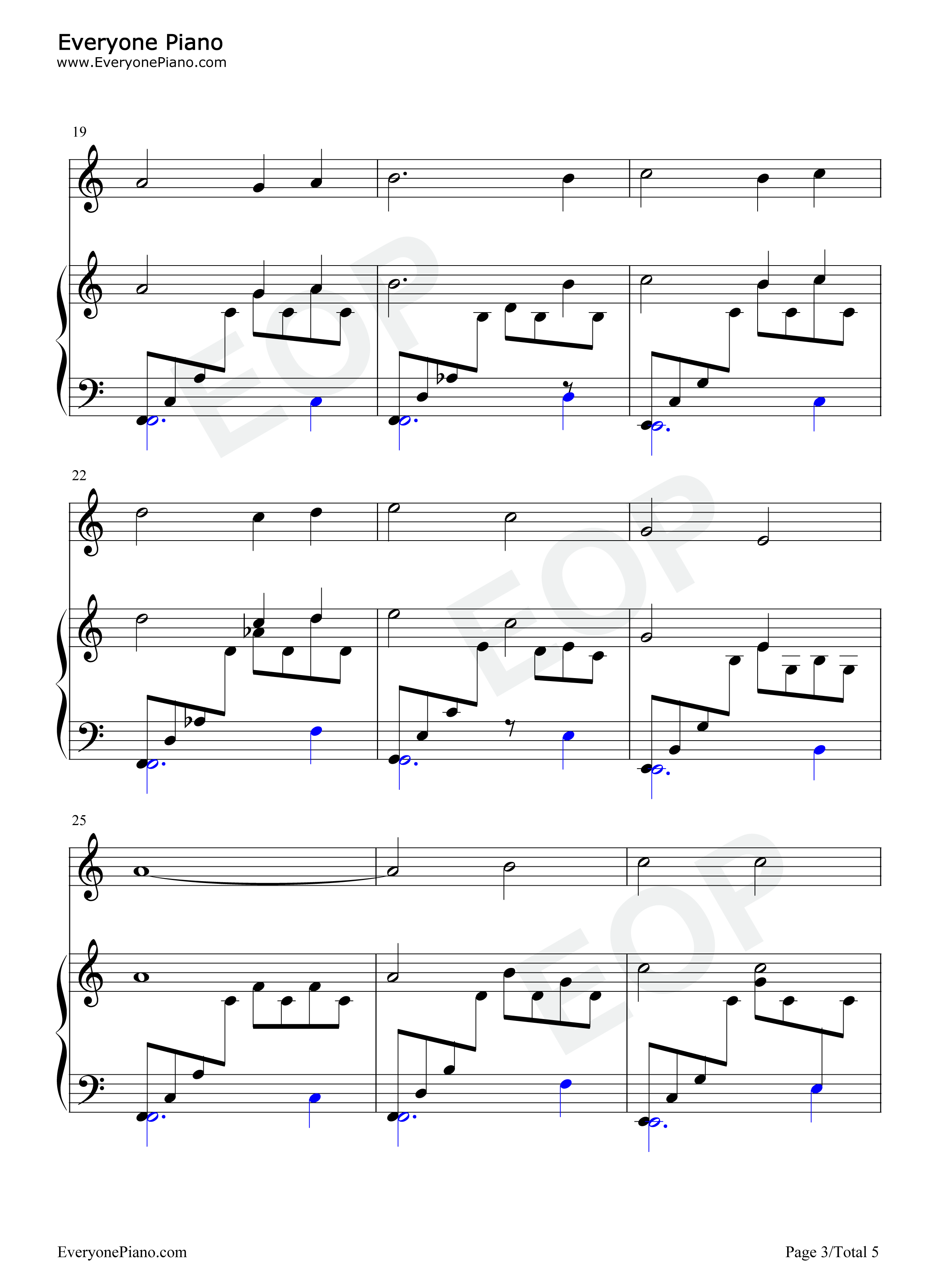 You'll Never Walk Alone钢琴谱-Rodgers and Hammerstein3