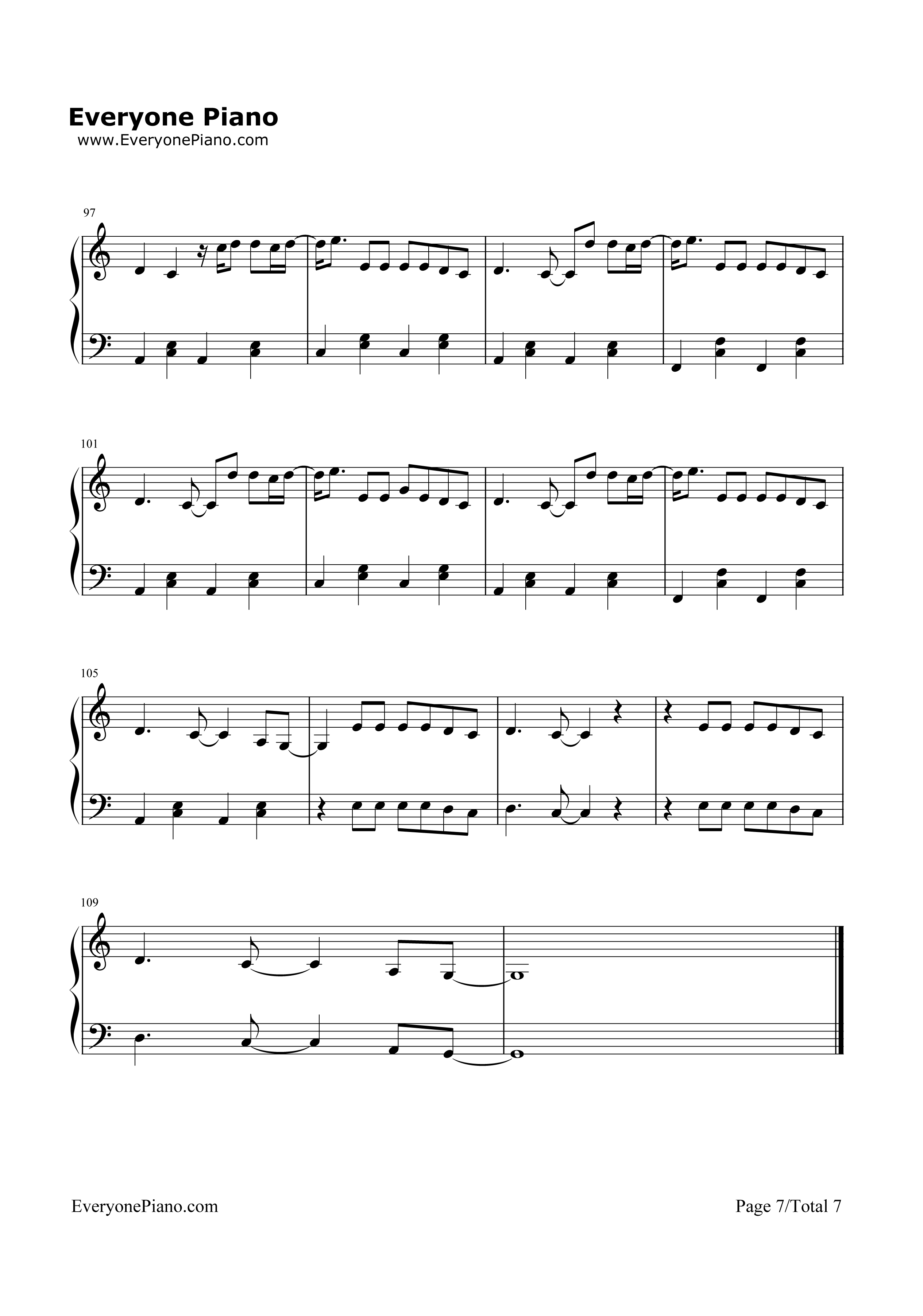 Can't Stop the Feeling钢琴谱-Justin Timberlake7