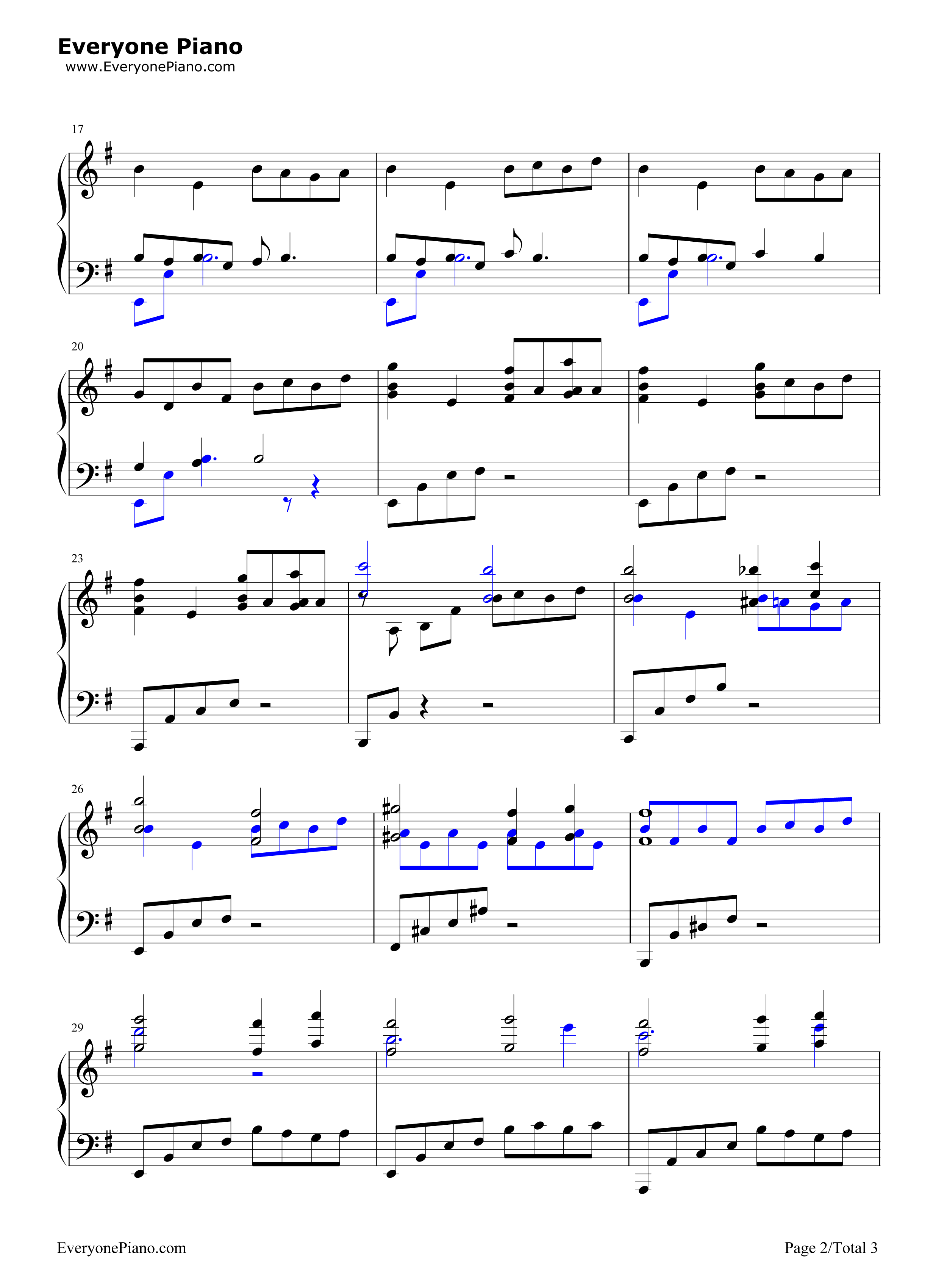 Twilight钢琴谱-高梨康治2