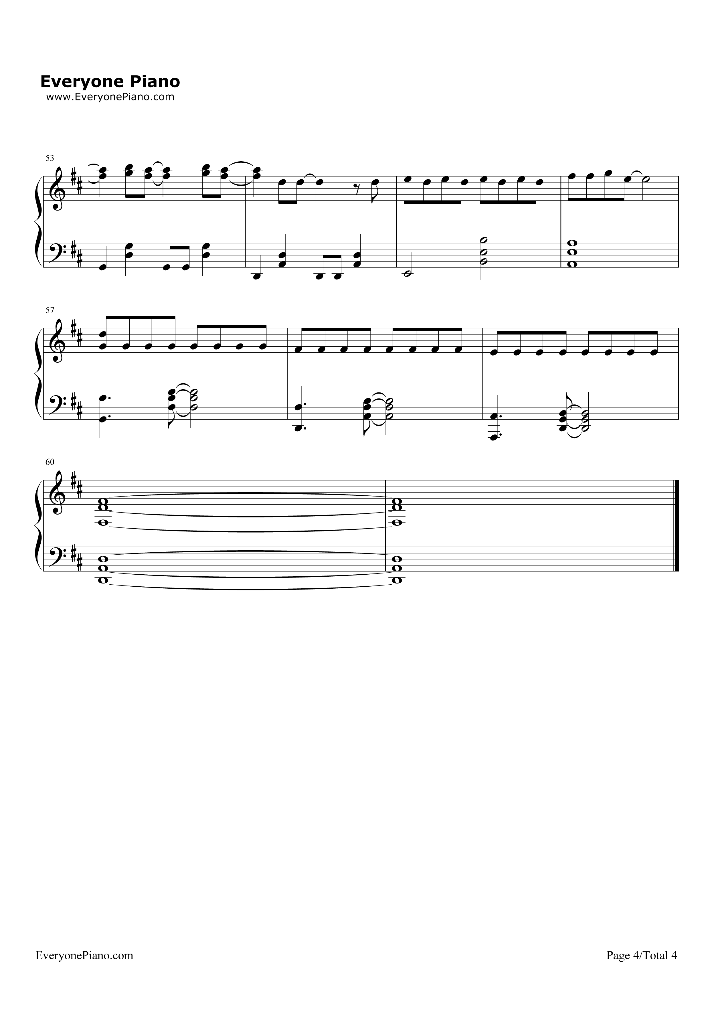 LEO钢琴谱-tacica4