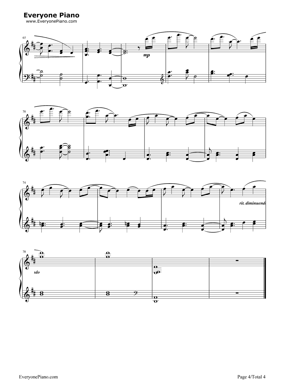 水之锦钢琴谱-Kevin Kern4