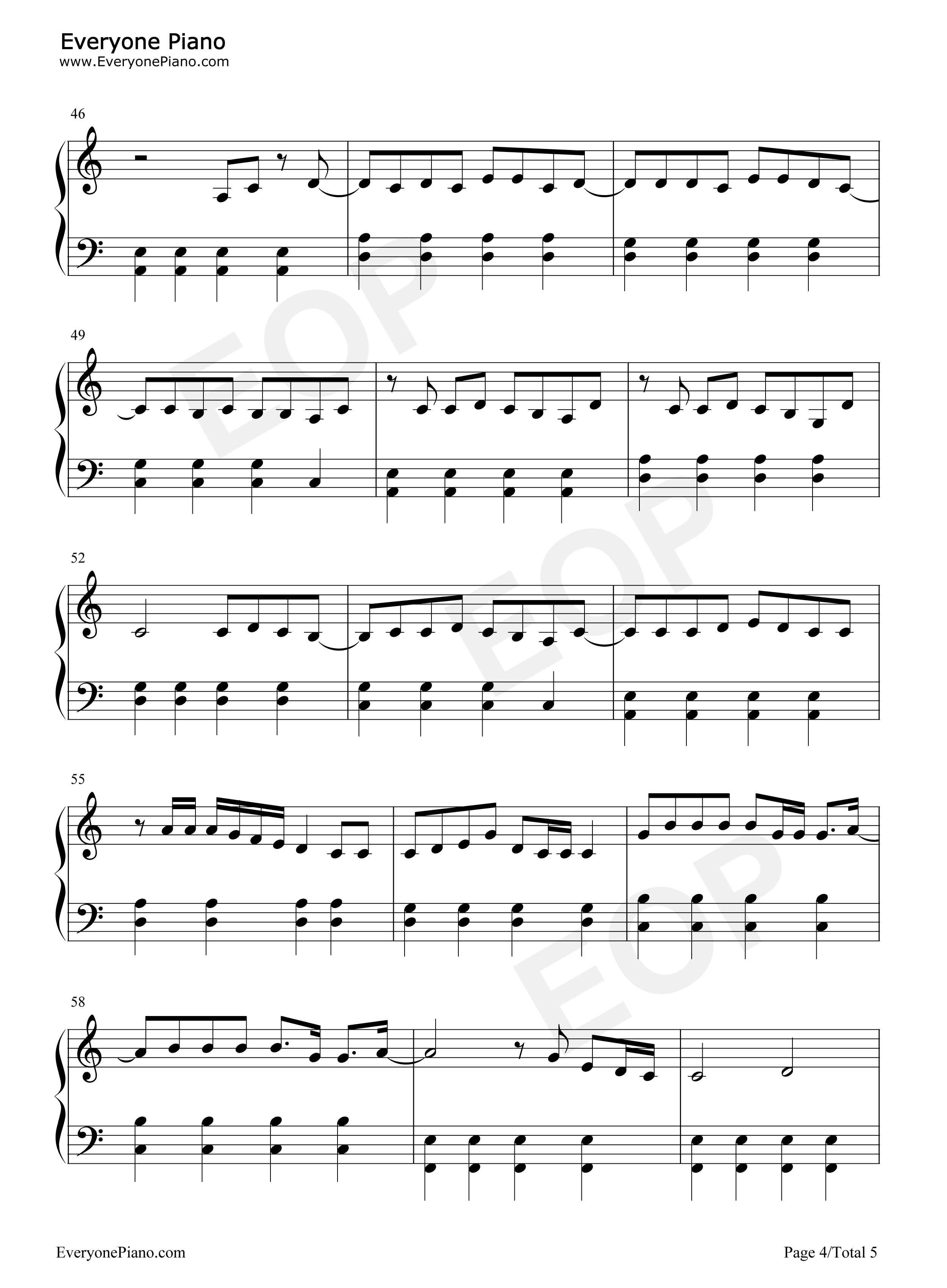 7 Summers钢琴谱-Morgan Wallen4