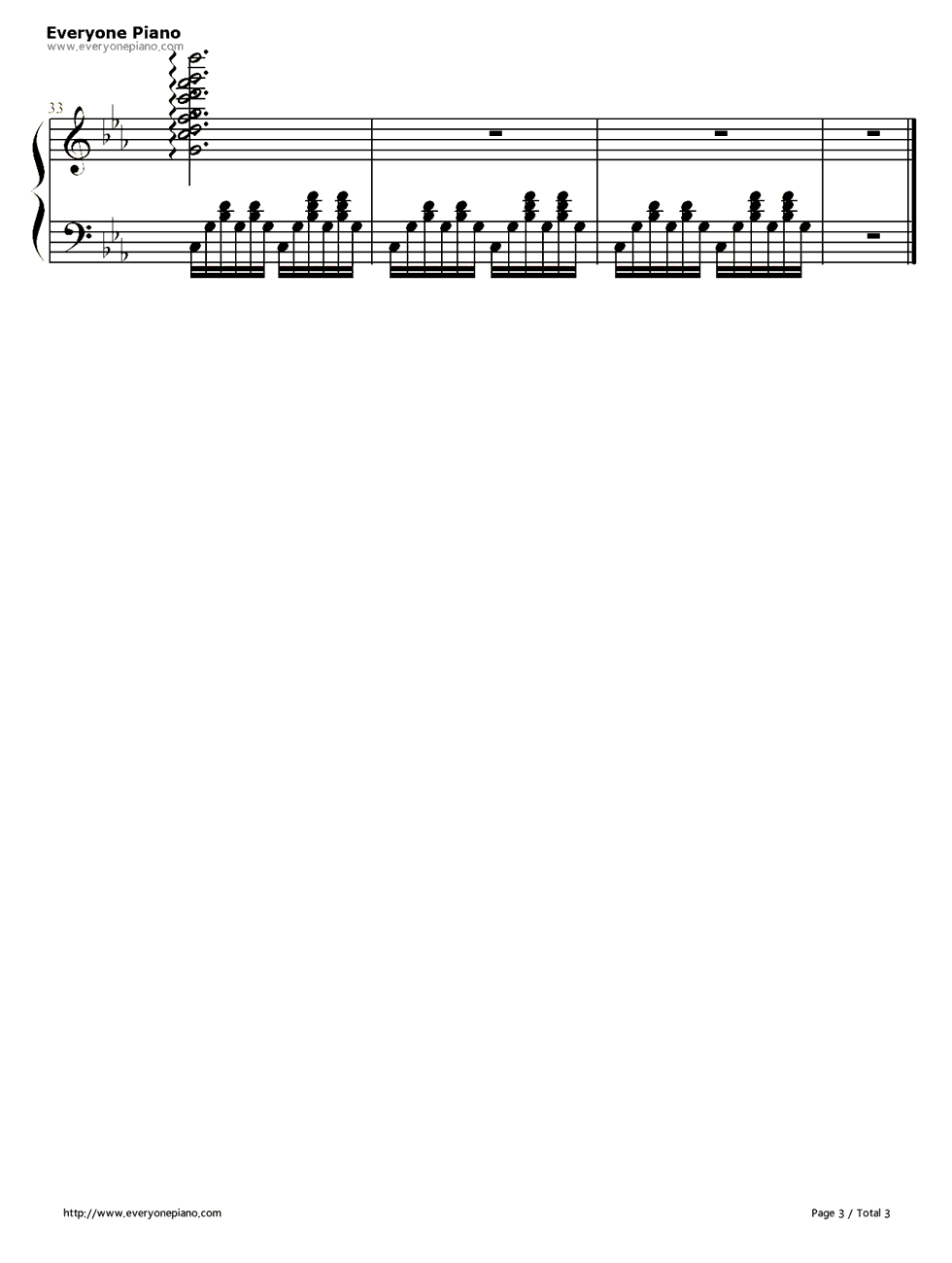 さやかのテーマ钢琴谱-梶浦由记3