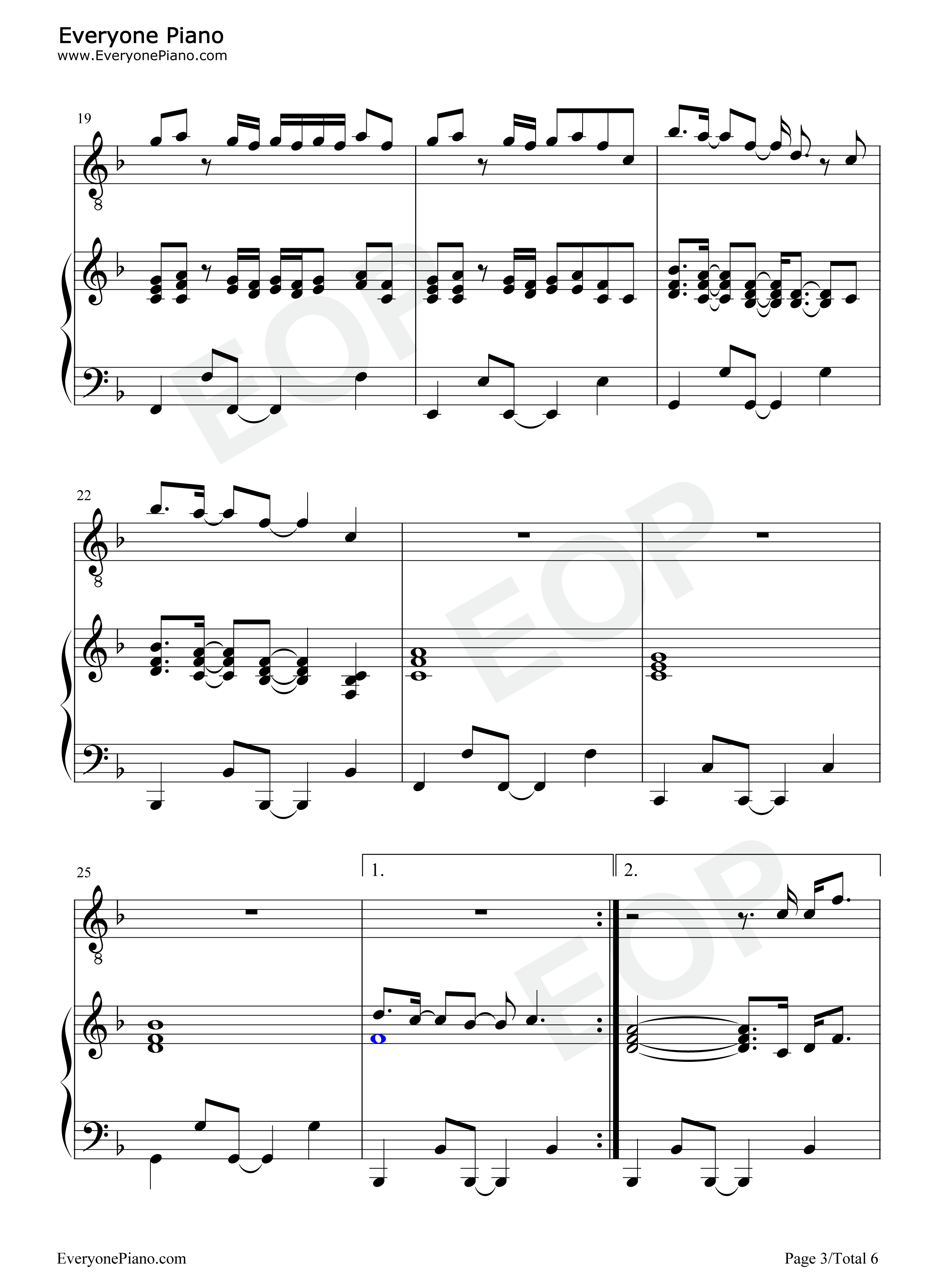 Thats When钢琴谱-Taylor Swift Keith Urban3