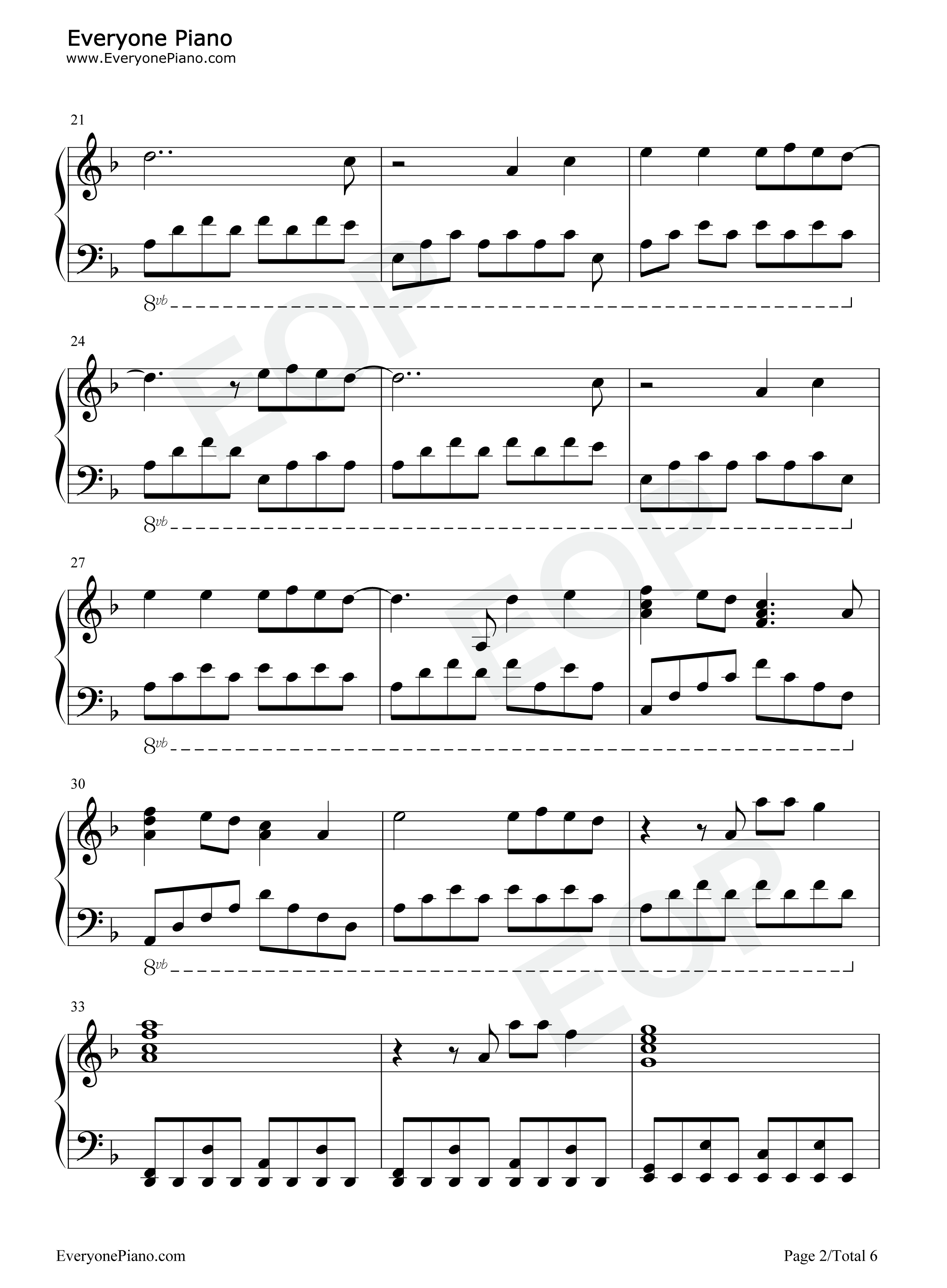 Burn It Down钢琴谱-Linkin Park2