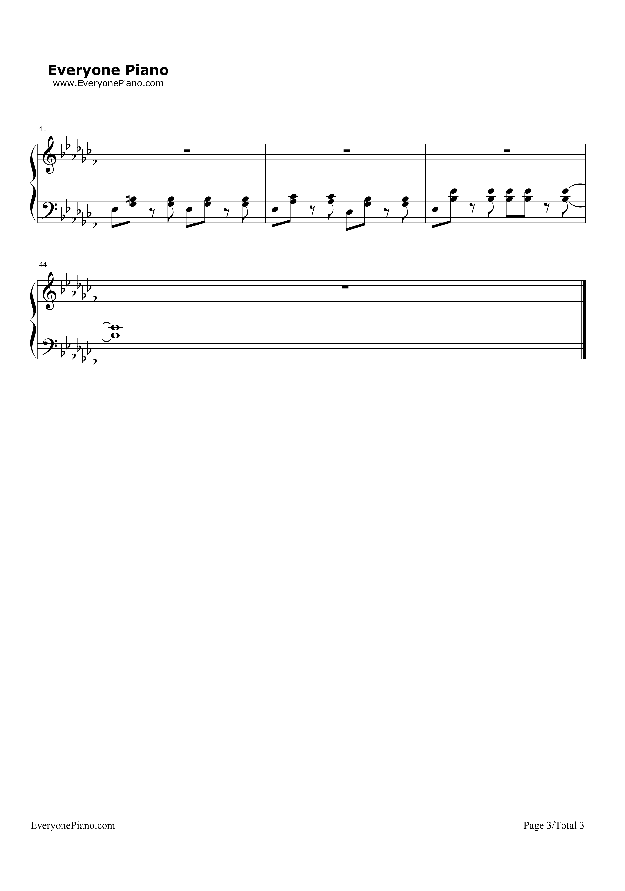 Stolen Dance钢琴谱-Milky Chance3