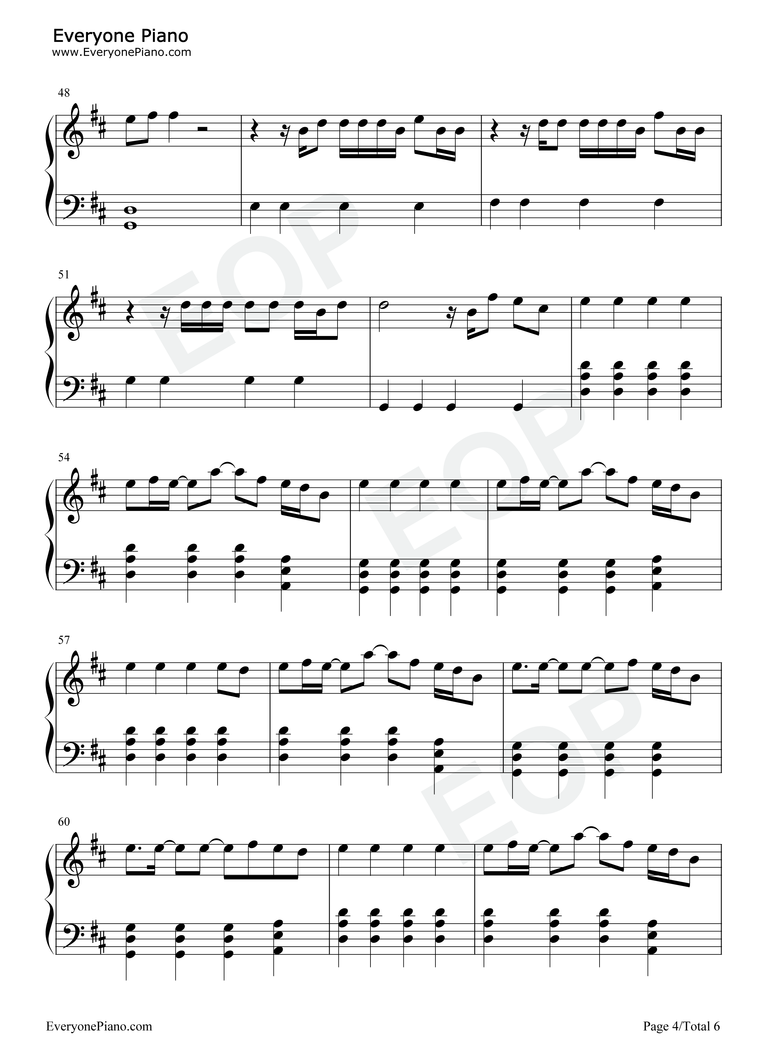 Style钢琴谱-Taylor Swift4