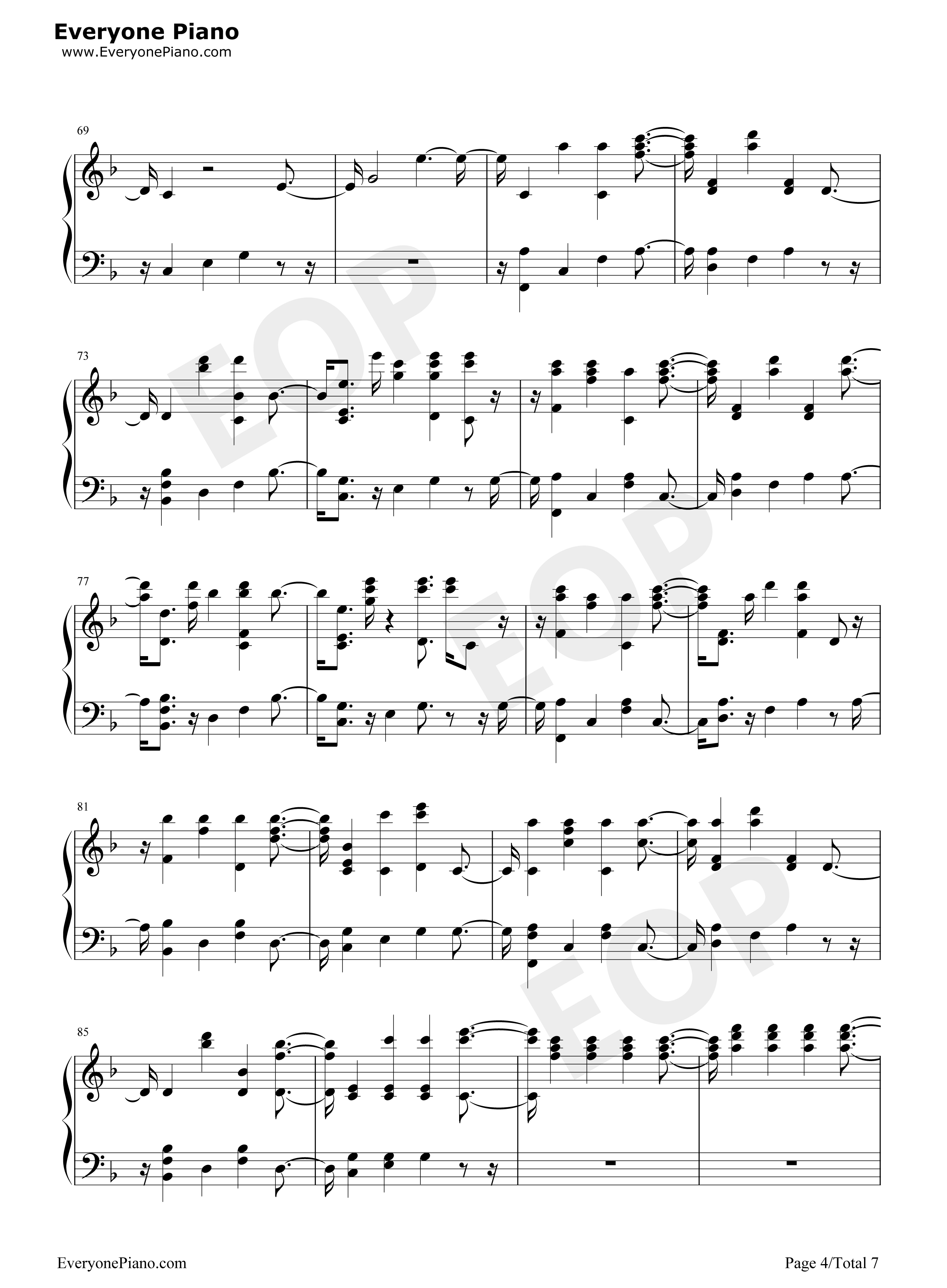 This Is Why We Can't Have Nice Things钢琴谱-Taylor Swift4