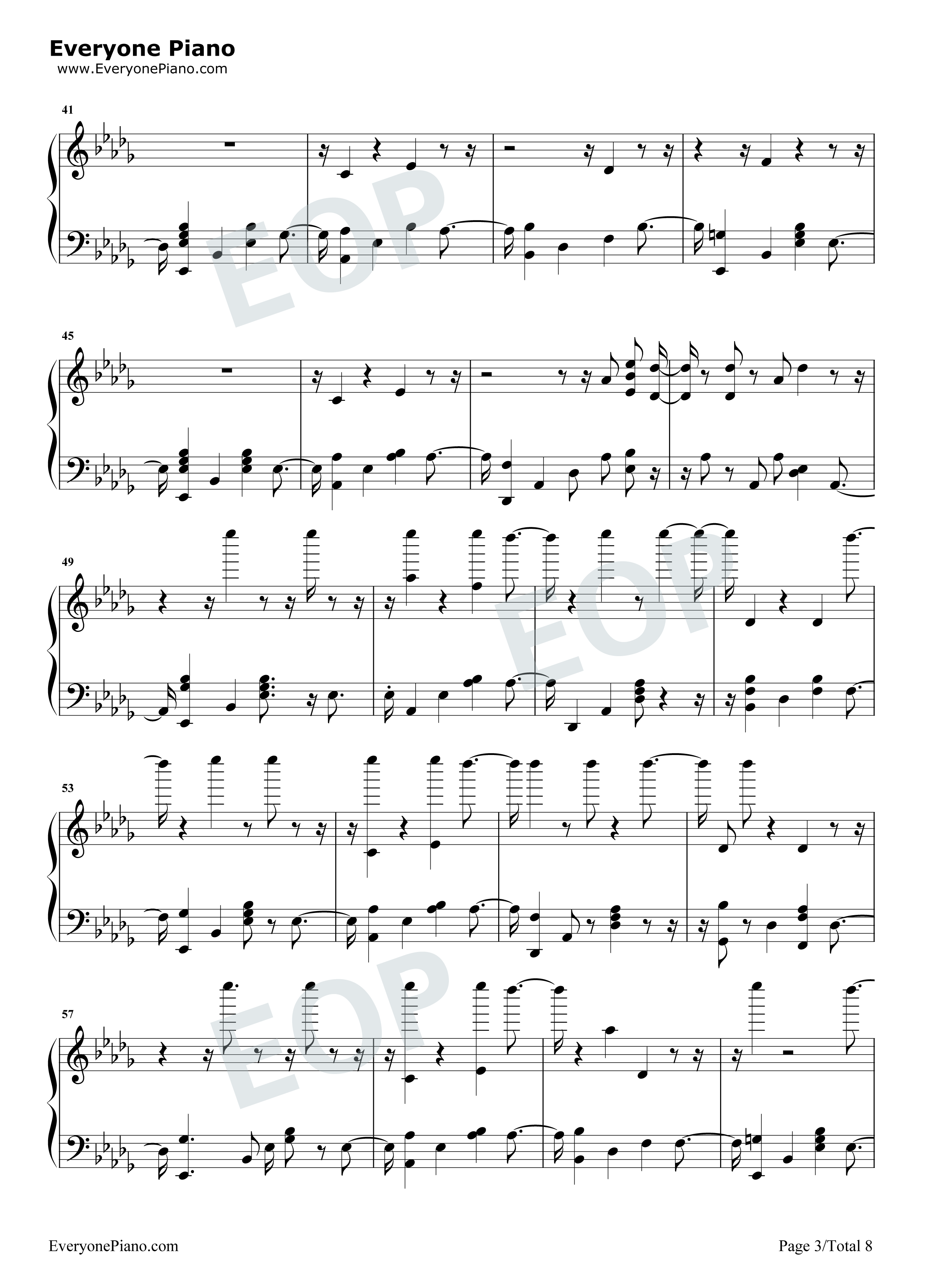 Santa's Coming For Us钢琴谱-Sia Greg Kurstin3
