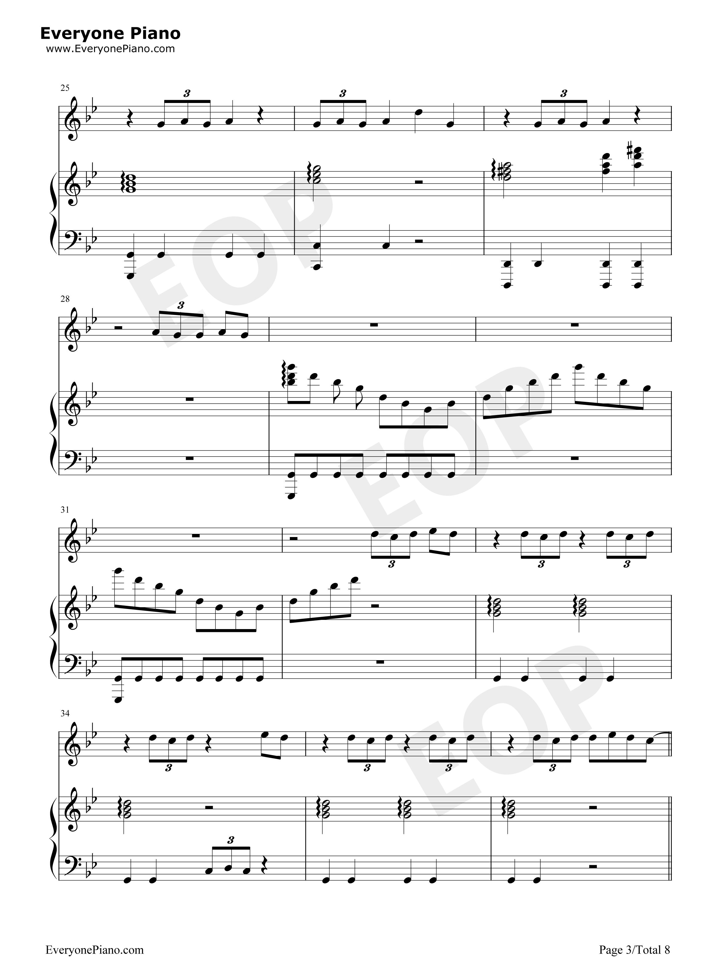 Bury a Friend钢琴谱-Billie Eilish3