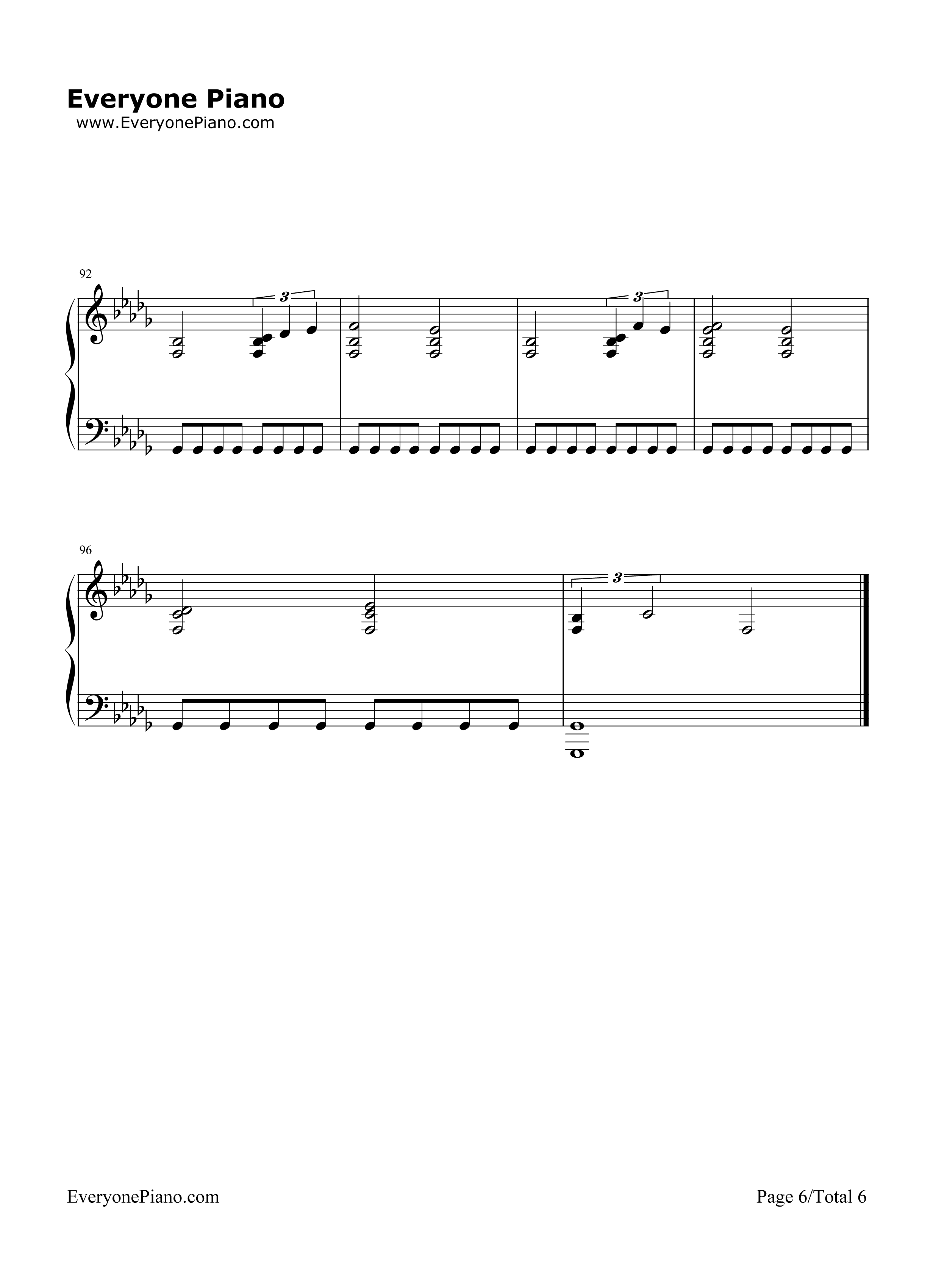 Forbidden Colours钢琴谱-坂本龙一6