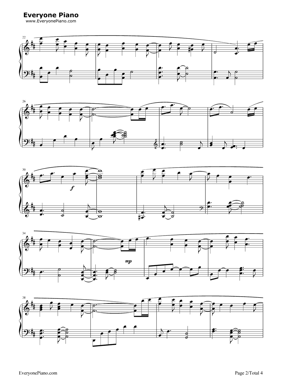 水之锦钢琴谱-Kevin Kern2