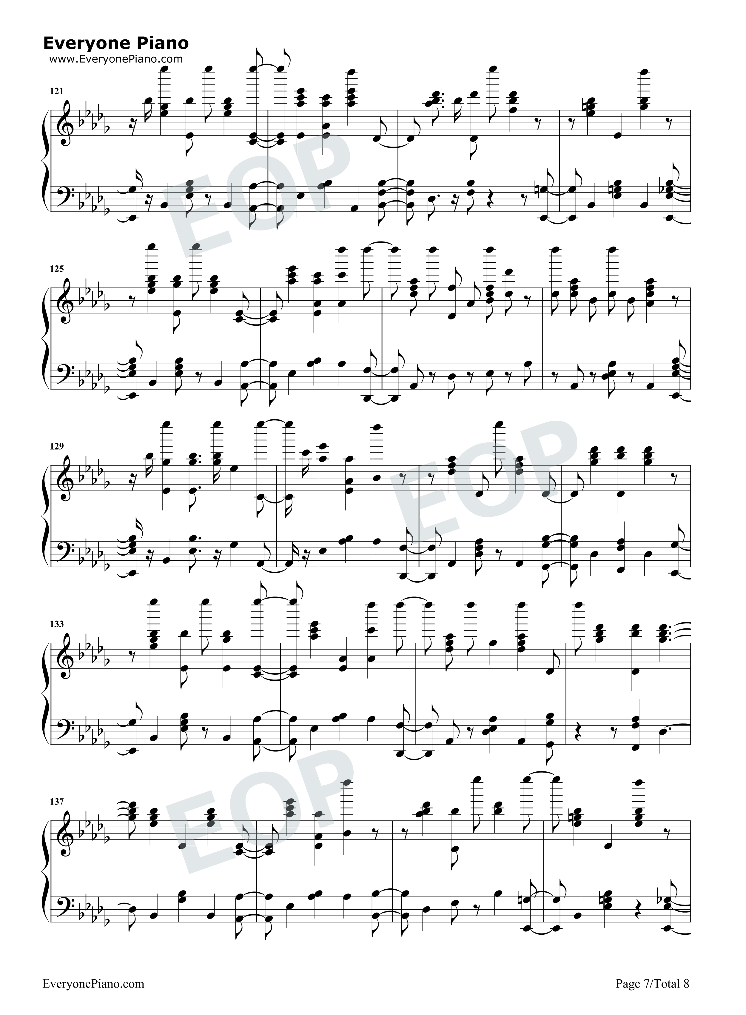 Santa's Coming For Us钢琴谱-Sia Greg Kurstin7