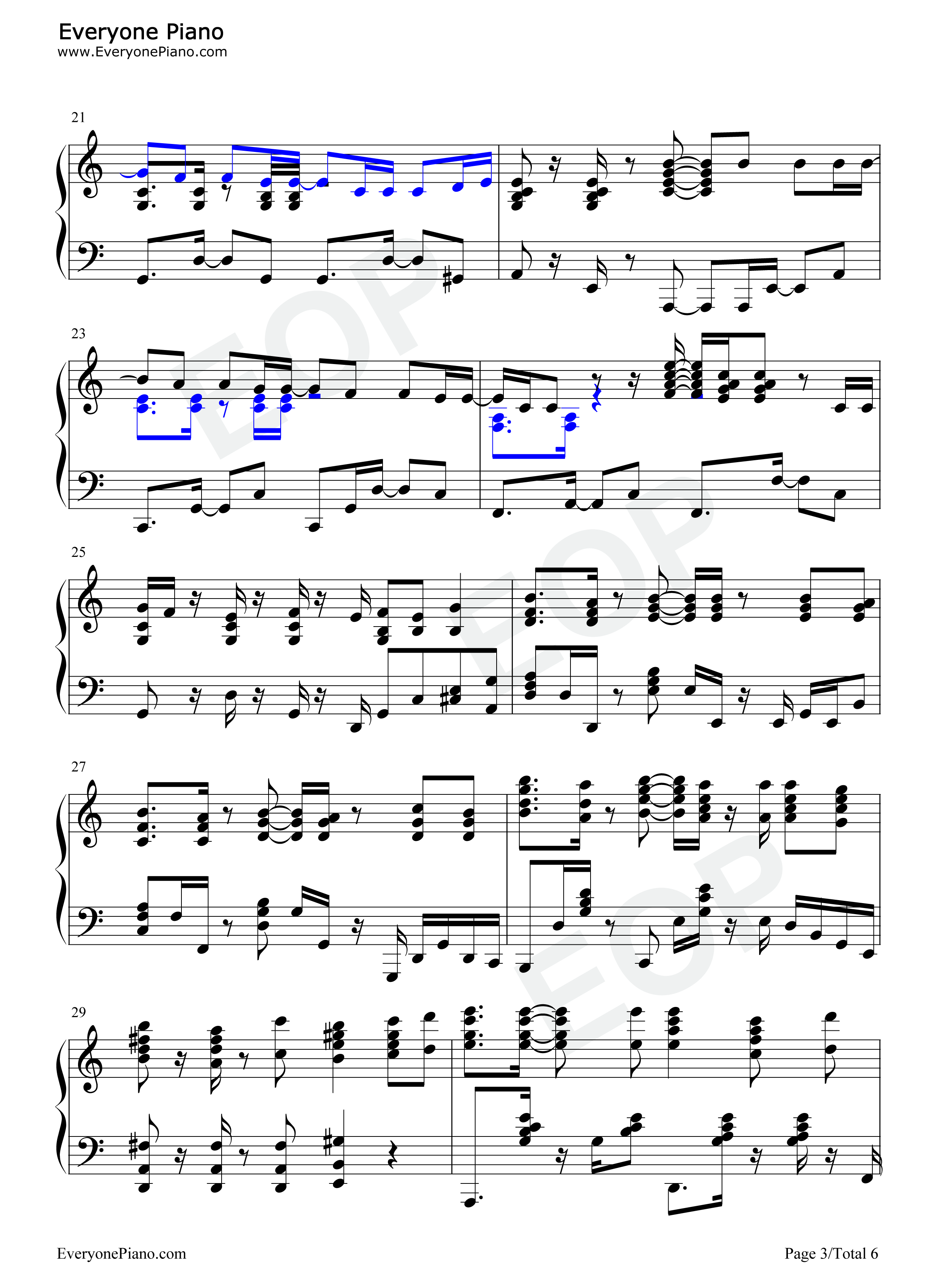 ケモノミチ钢琴谱-小野大辅3