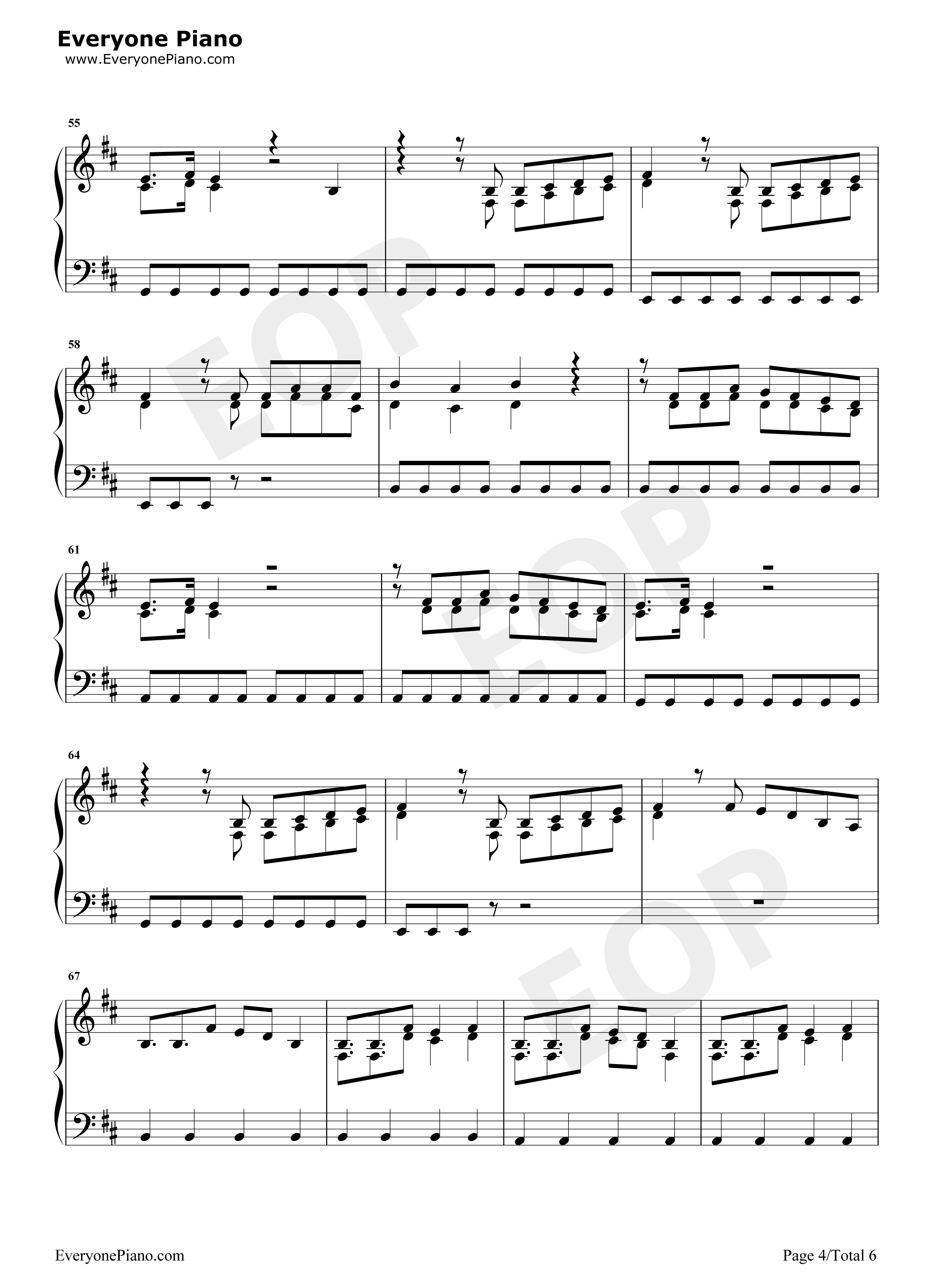 Breathe钢琴谱-Jax Jones4