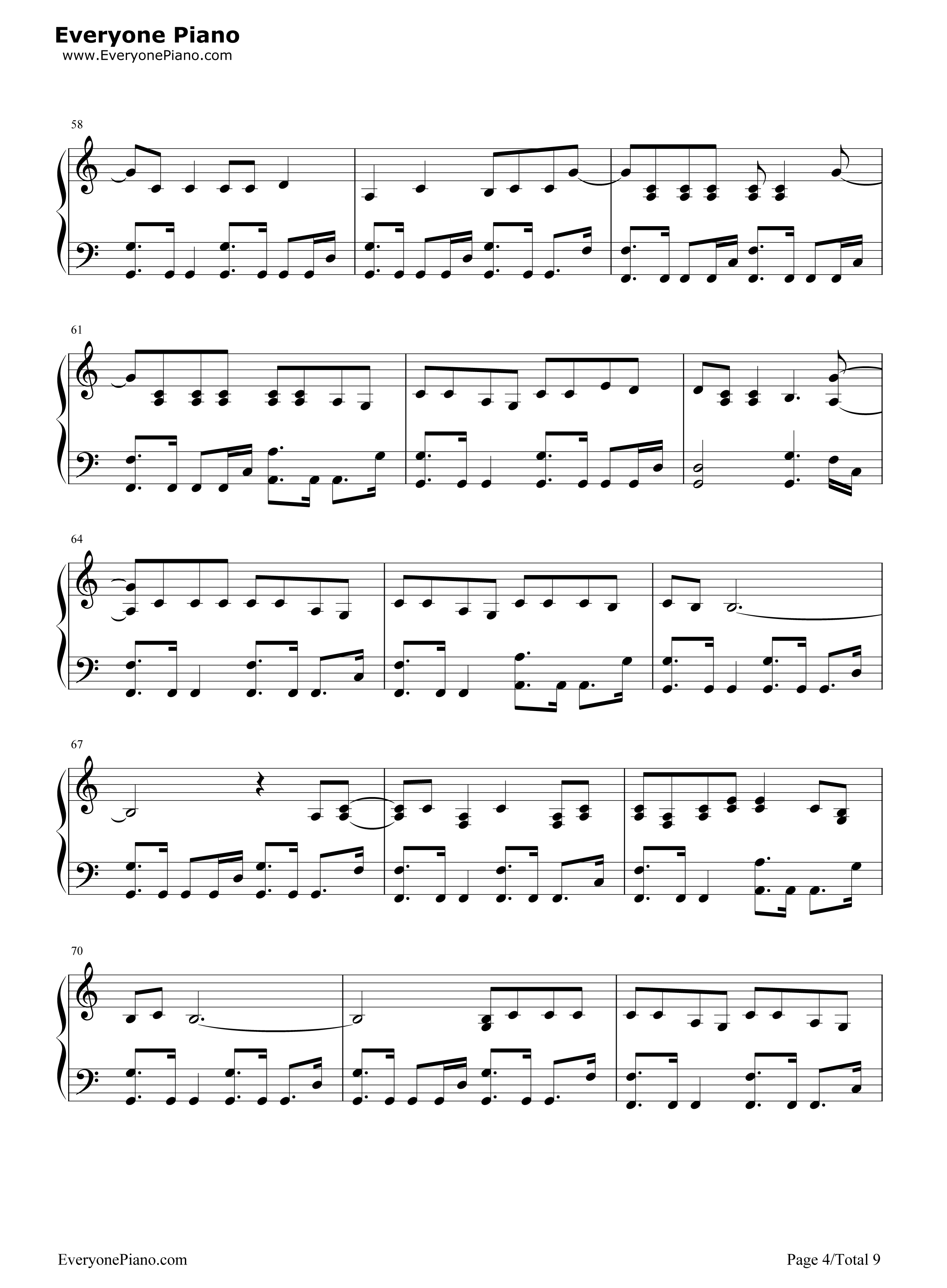 Somebody Else钢琴谱-The 19754