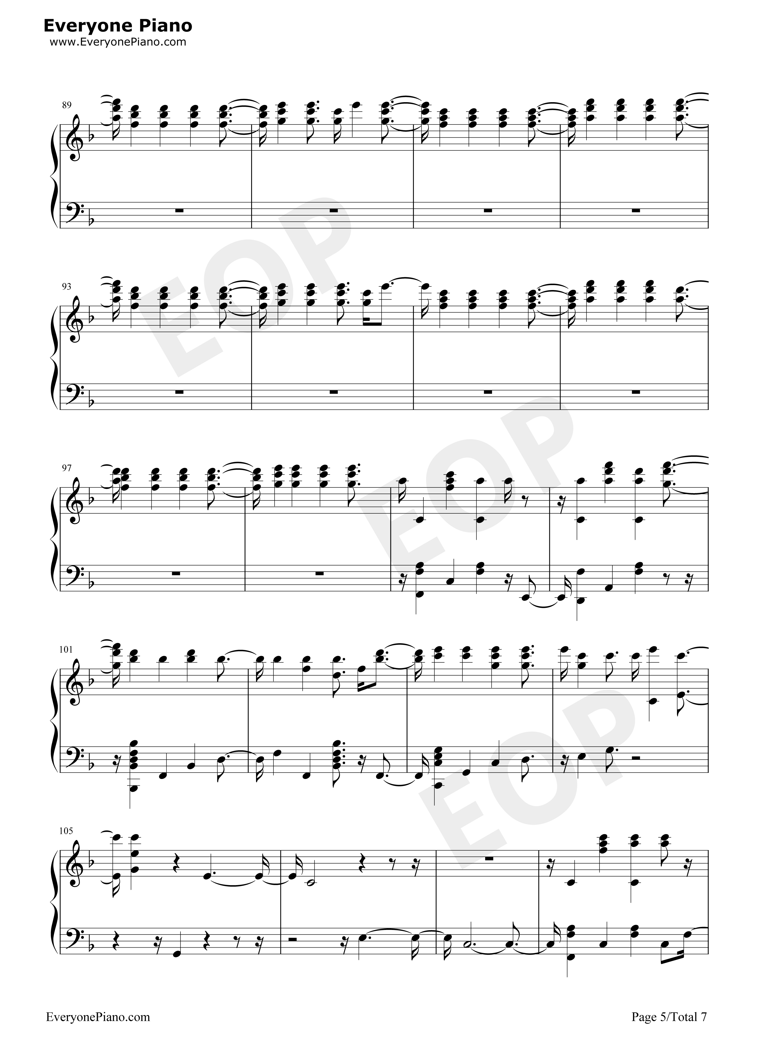 This Is Why We Can't Have Nice Things钢琴谱-Taylor Swift5