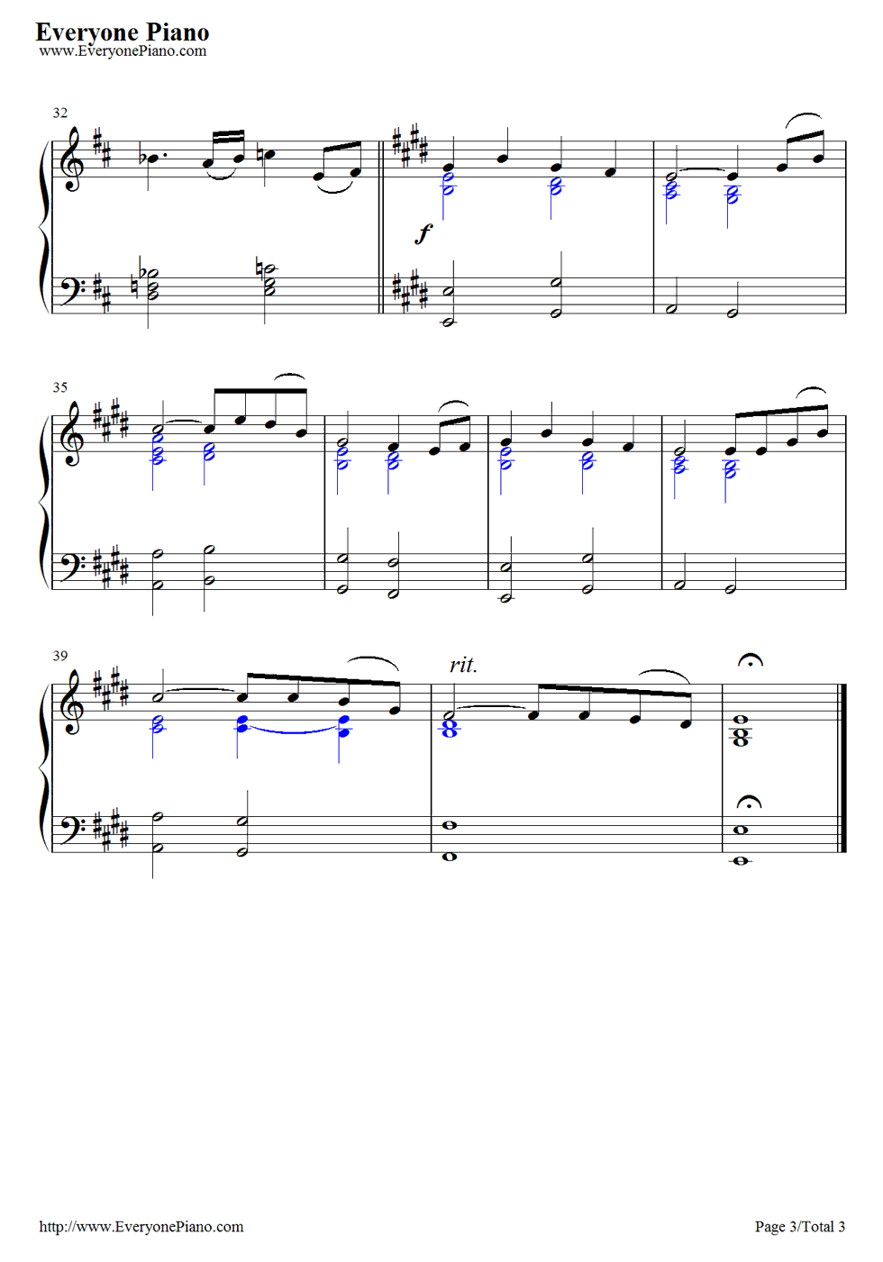 In Dreams钢琴谱-Howard Shore3