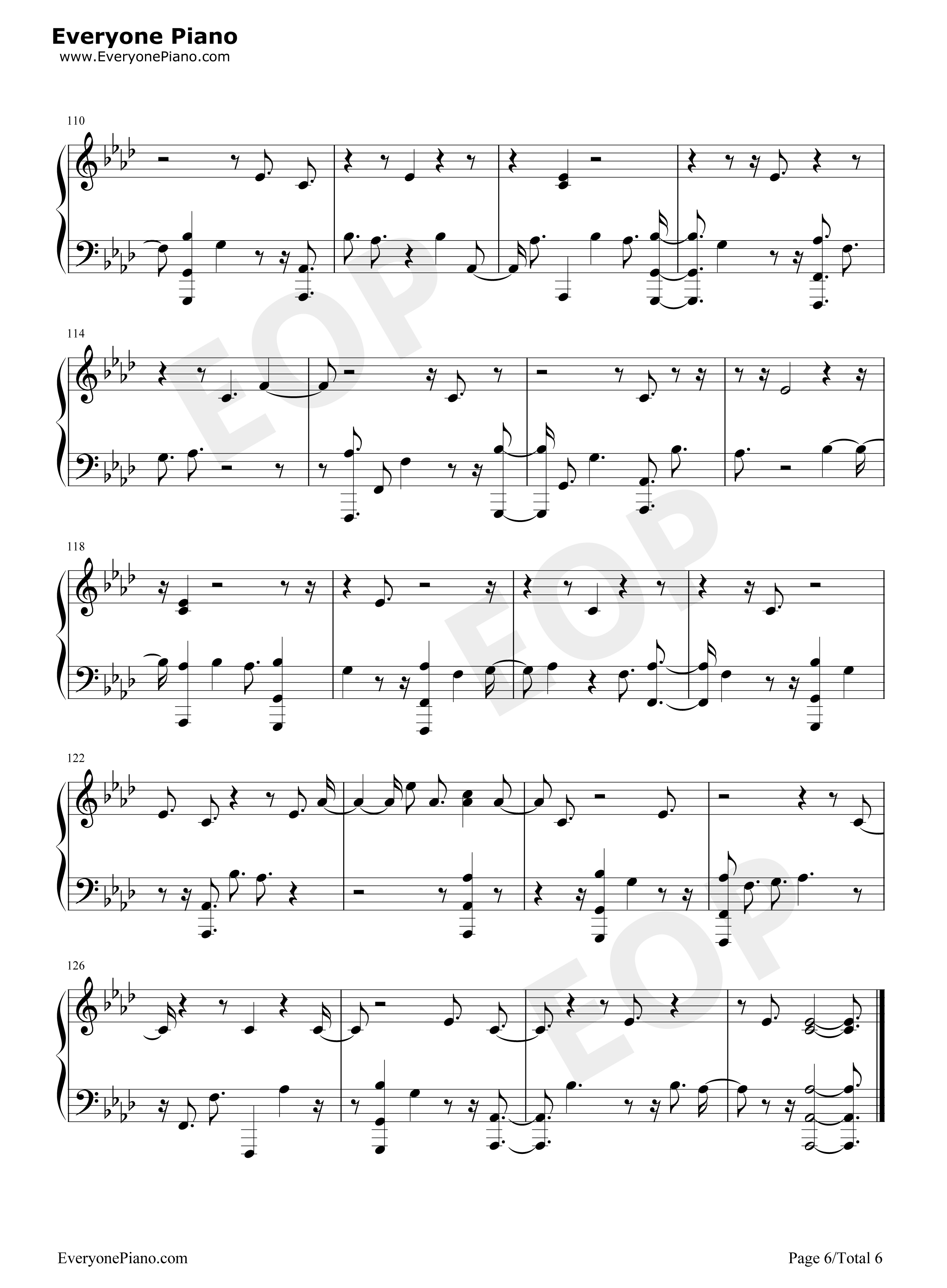 Dear Lover钢琴谱-Little Mix6