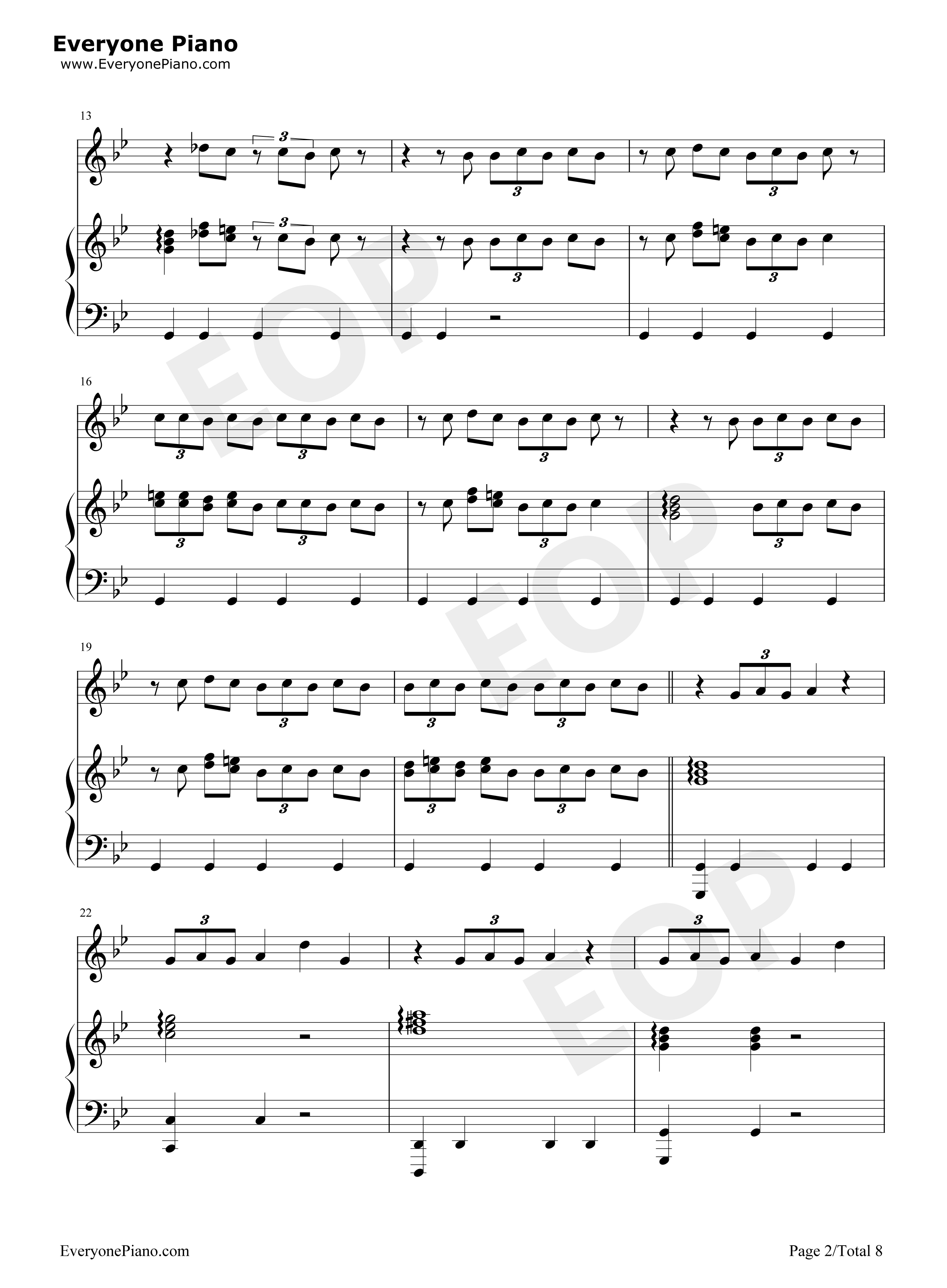 Bury a Friend钢琴谱-Billie Eilish2