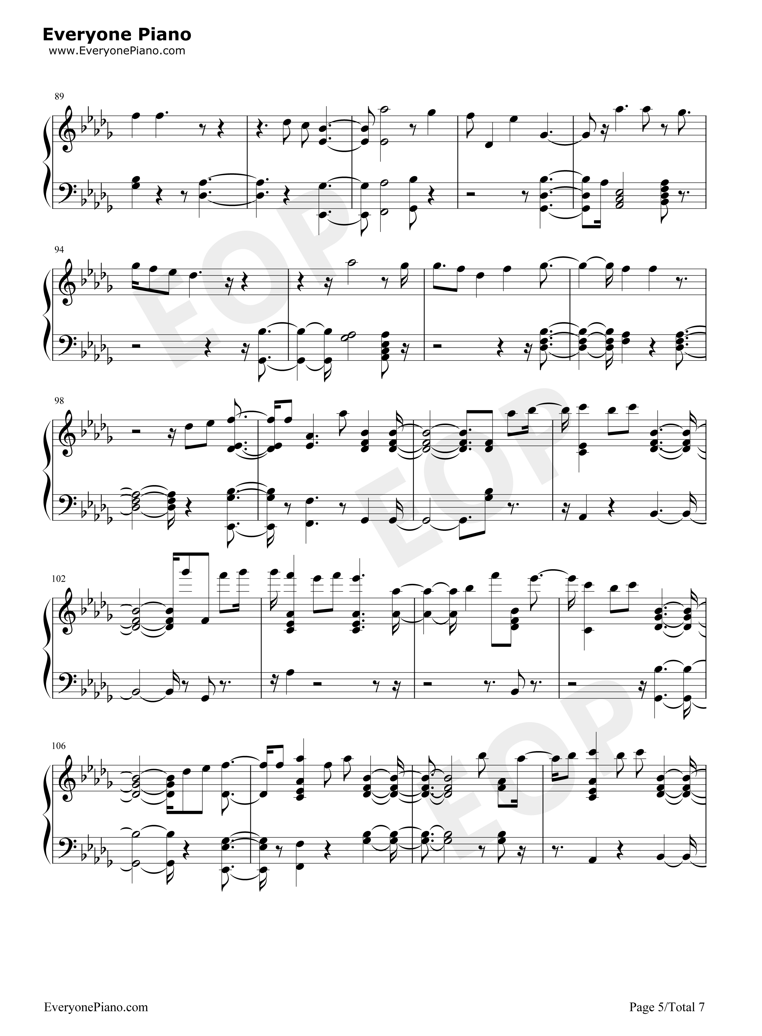 Boy钢琴谱-Charlie Puth5