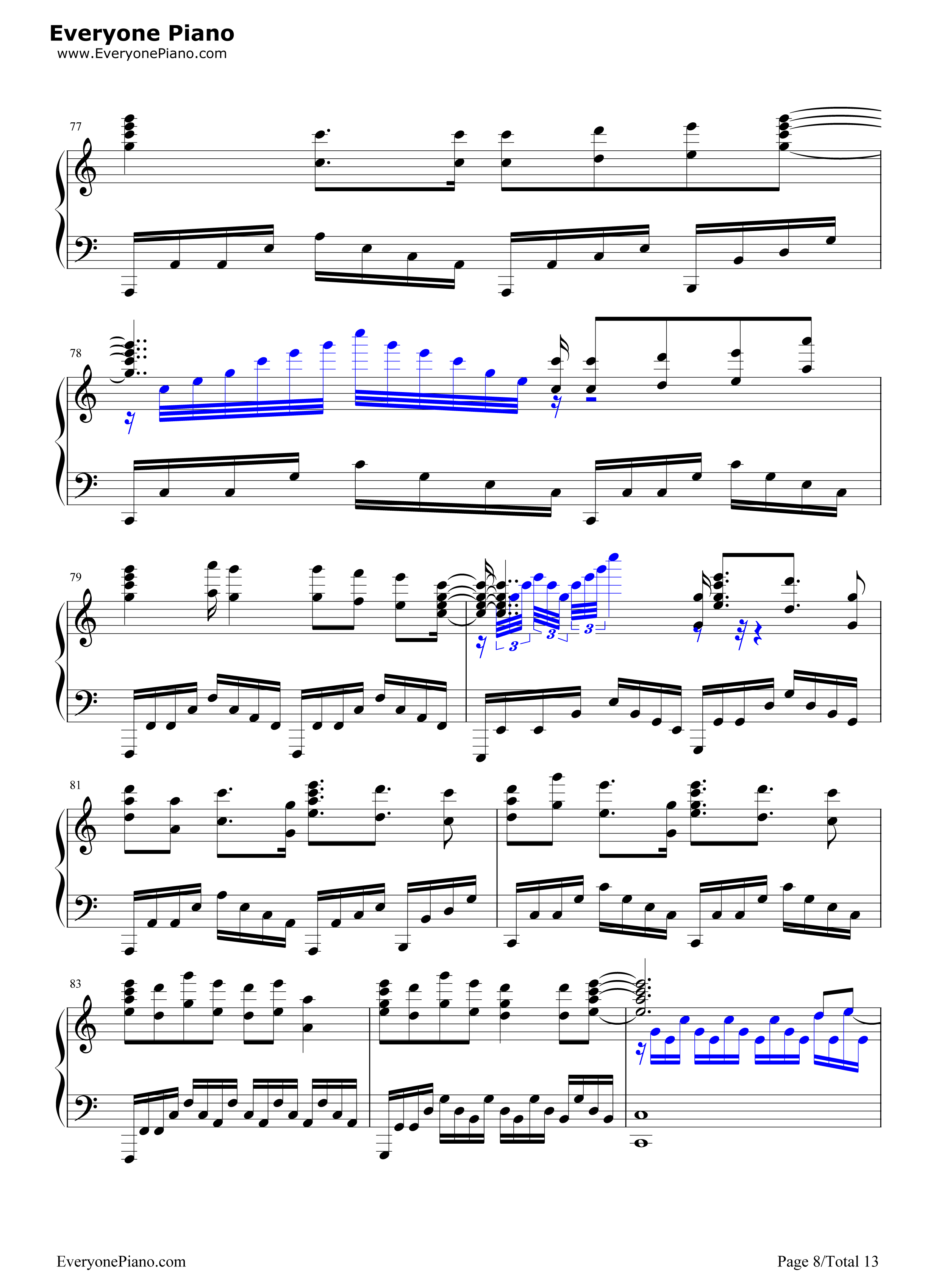 季节は次々死んでいく钢琴谱-amazarashi8