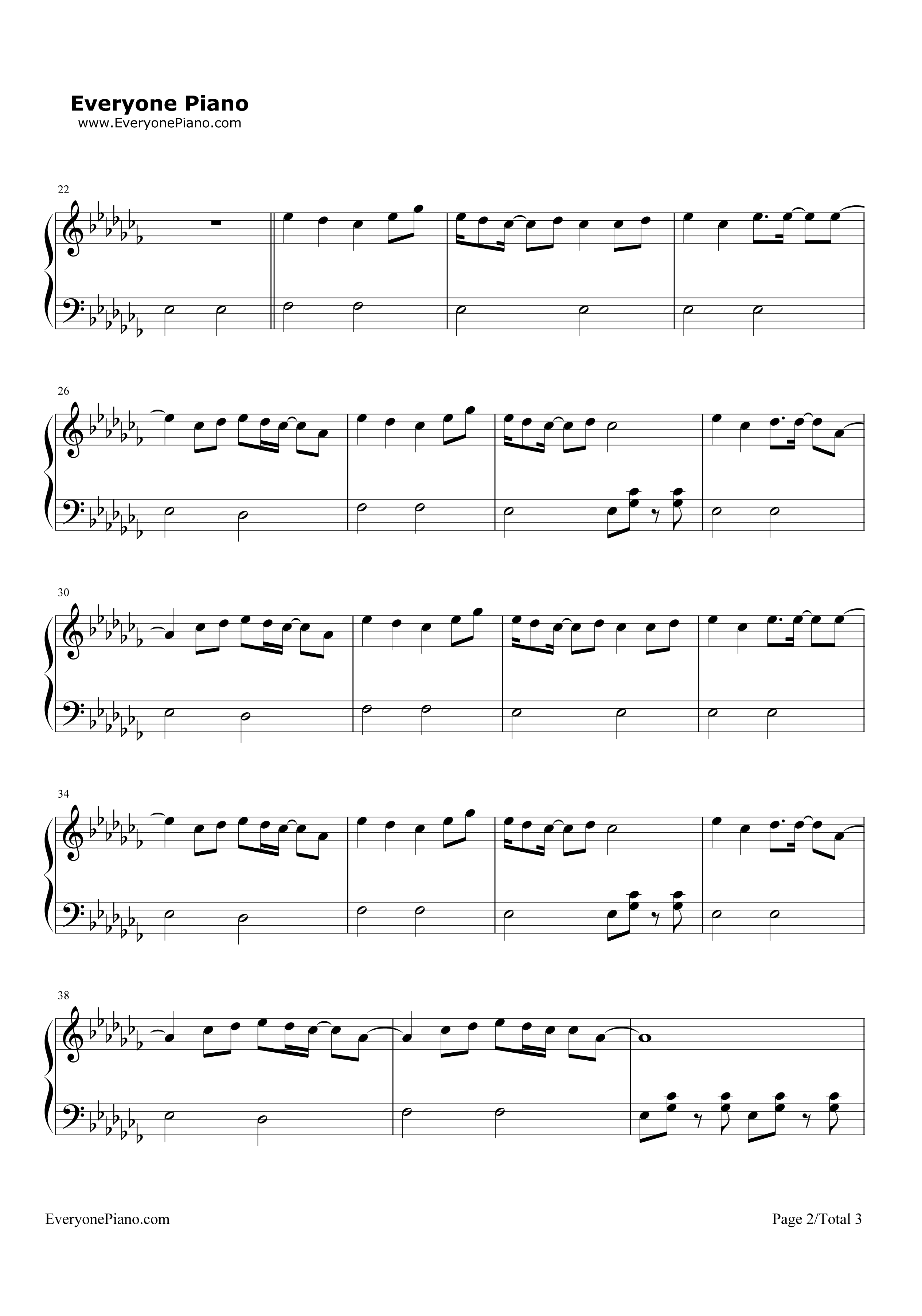 Stolen Dance钢琴谱-Milky Chance2