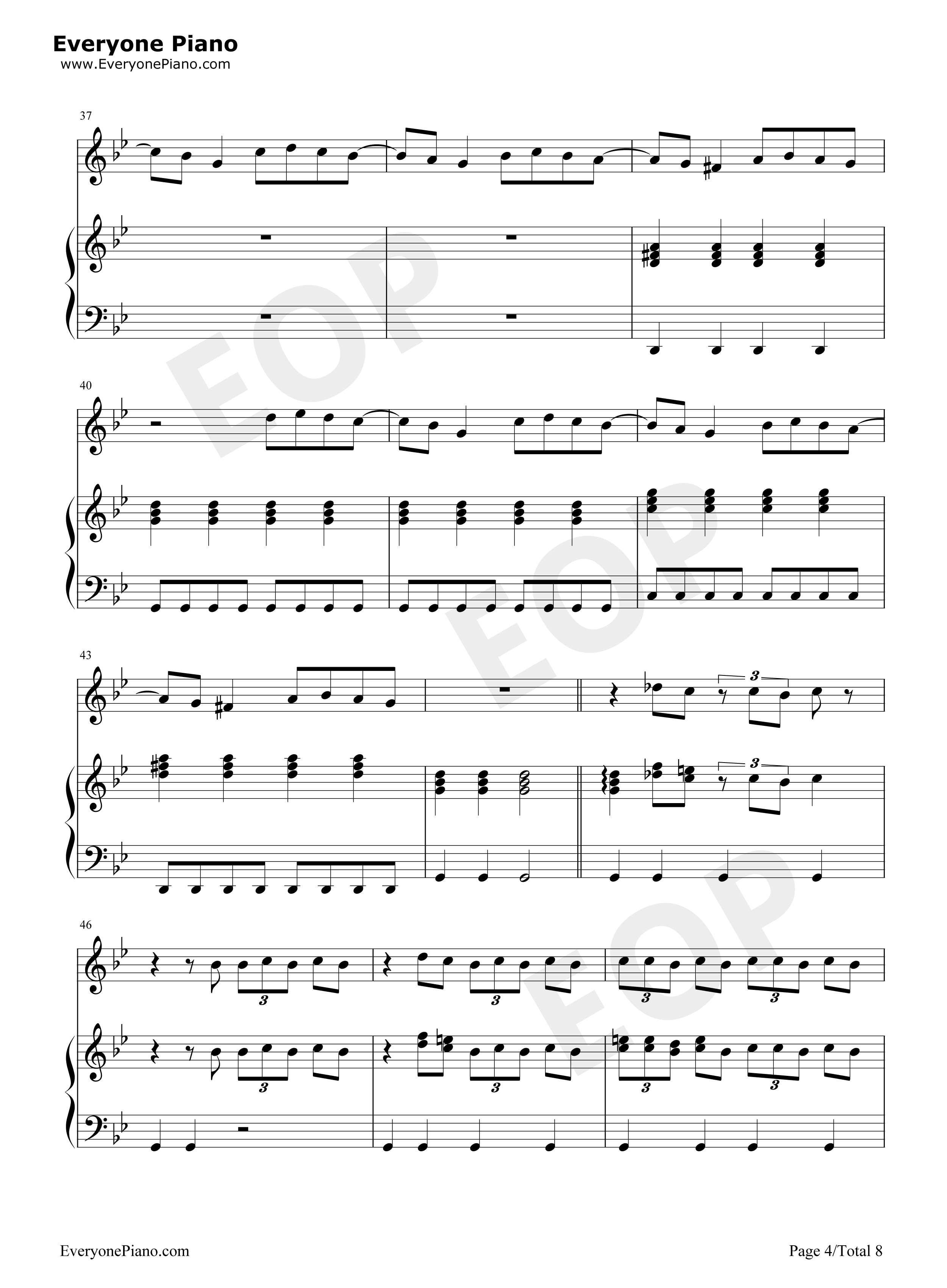 Bury a Friend钢琴谱-Billie Eilish4