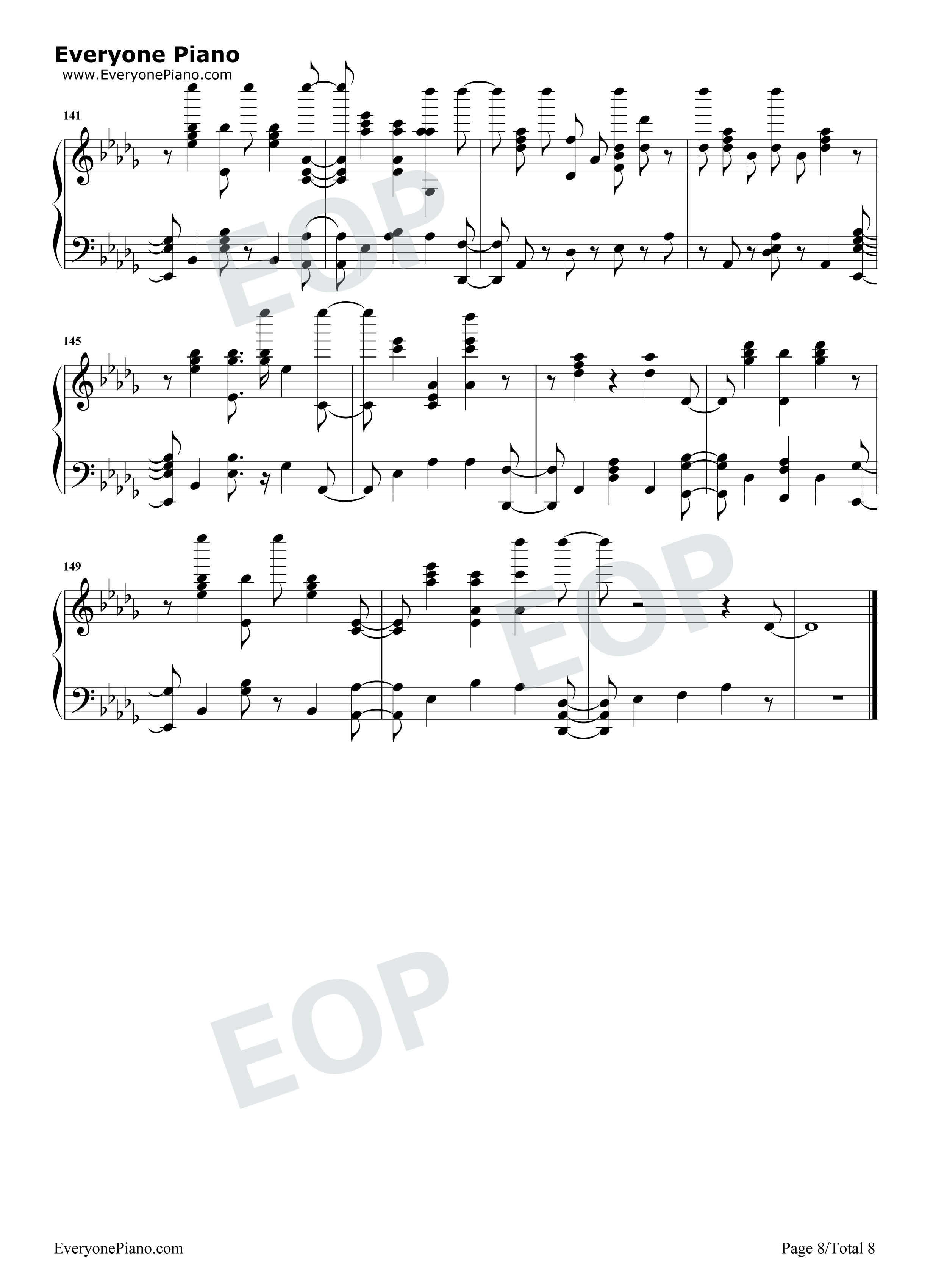 Santa's Coming For Us钢琴谱-Sia Greg Kurstin8