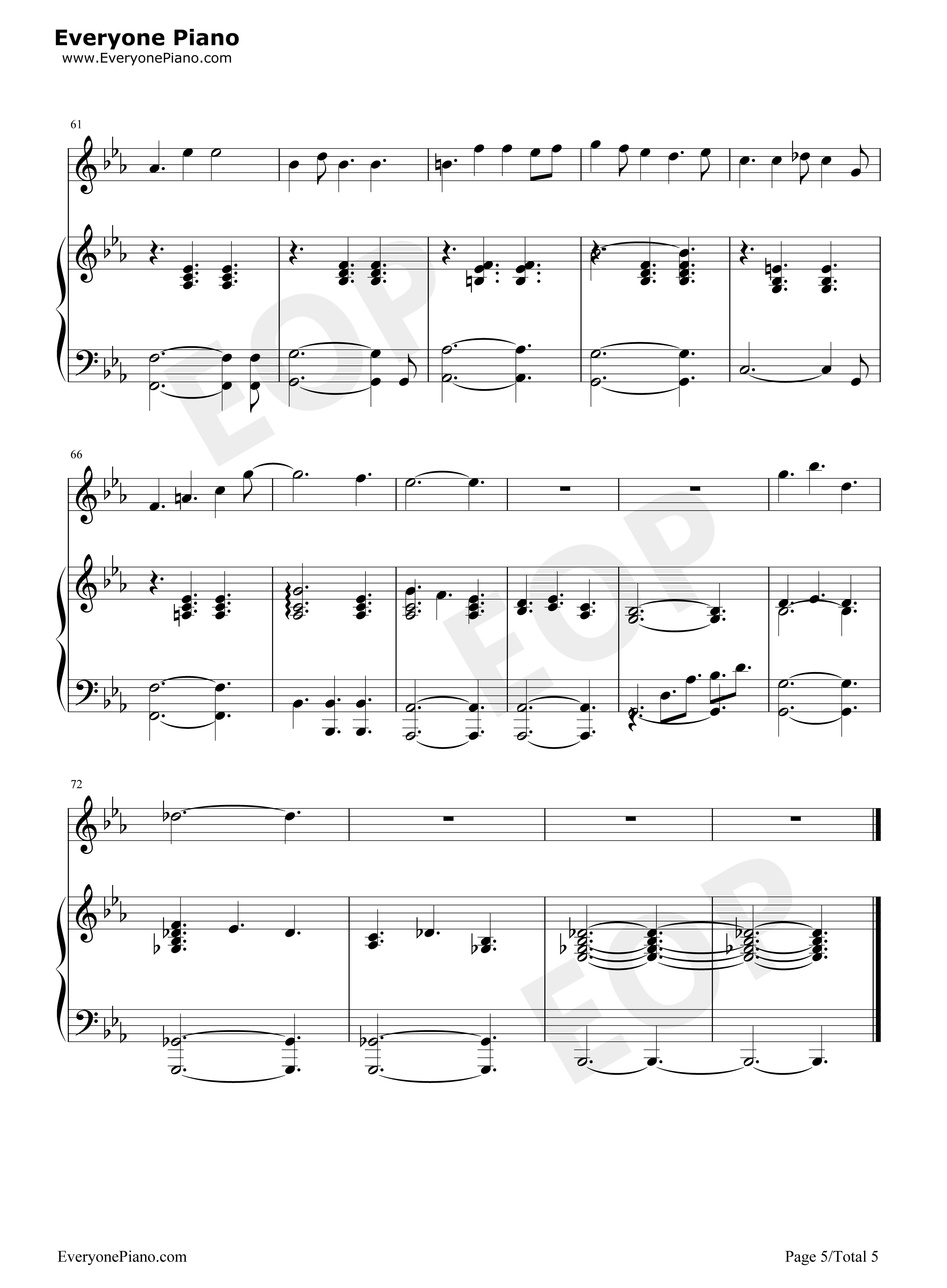 Love Like You钢琴谱-Rebecca Sugar5