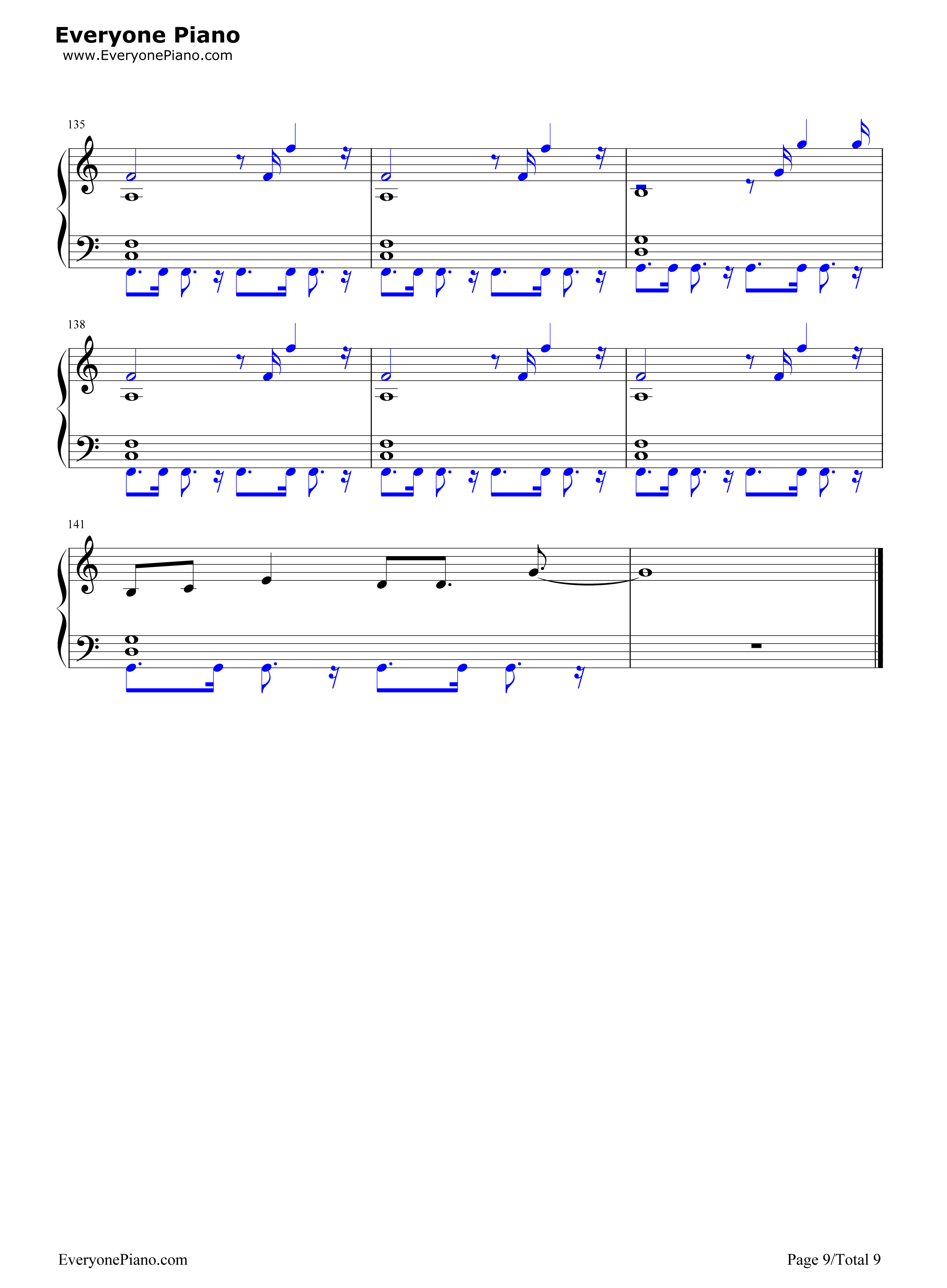 Somebody Else钢琴谱-The 19759