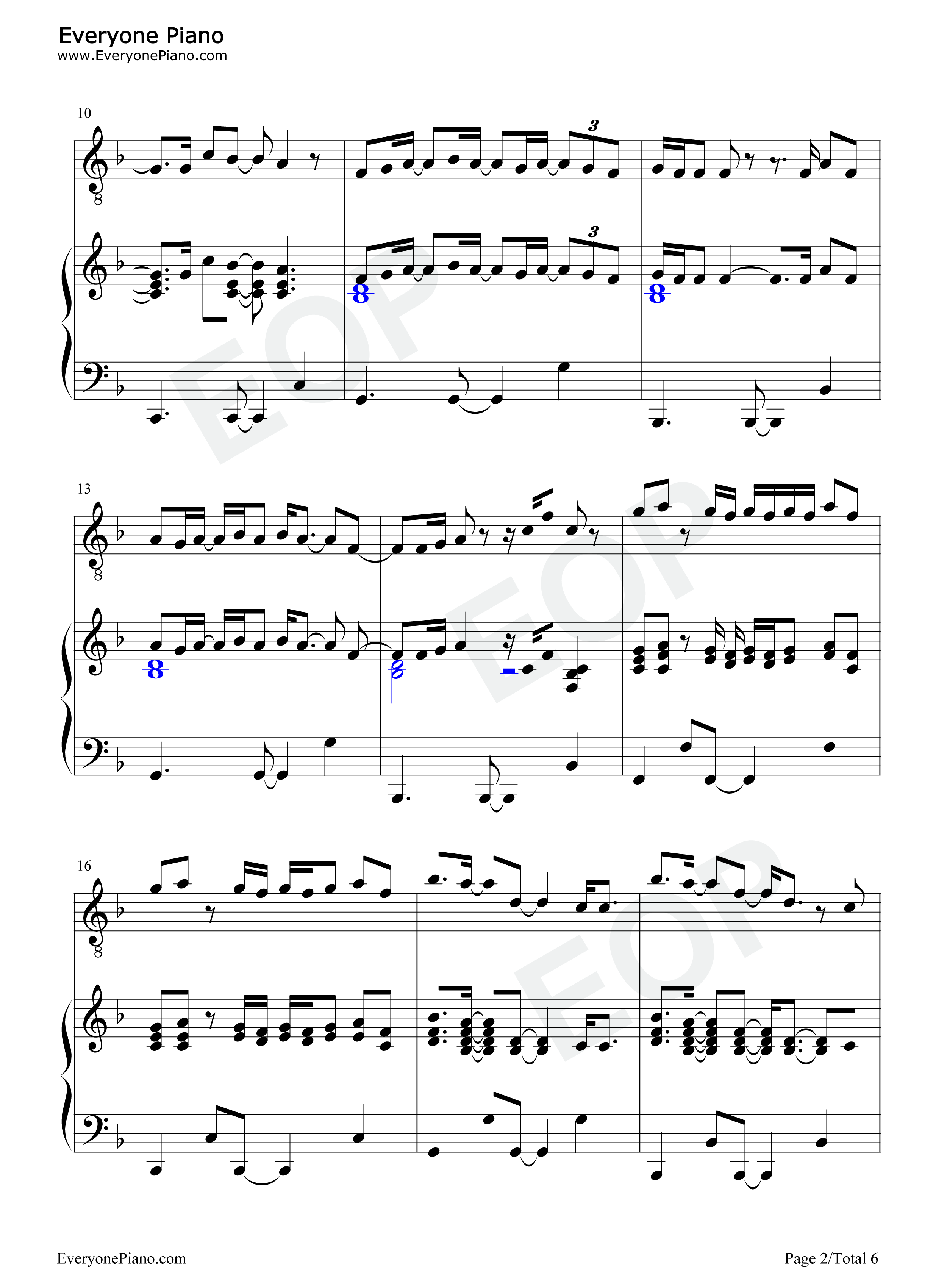 Thats When钢琴谱-Taylor Swift Keith Urban2