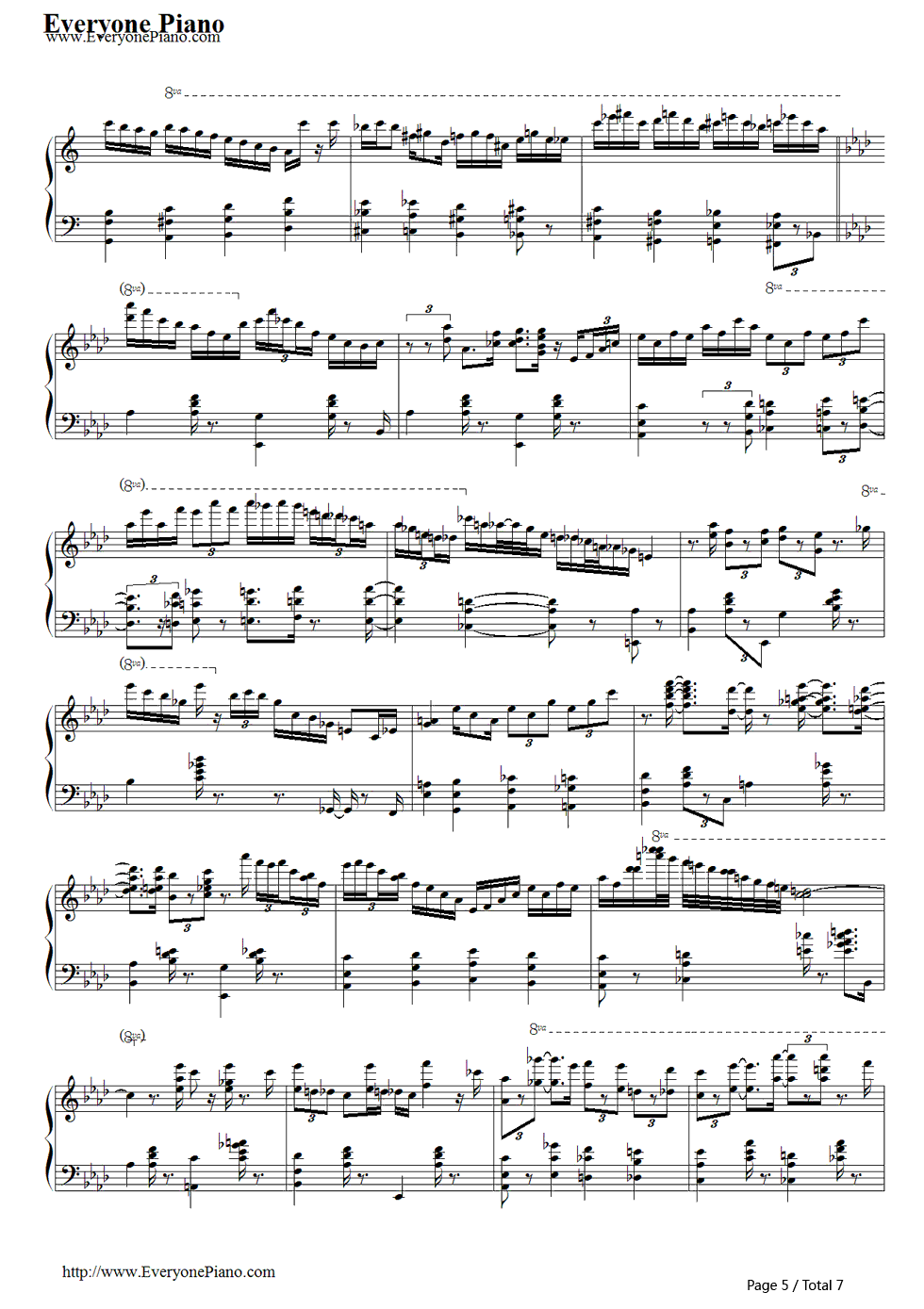 Tea for Two钢琴谱-Art Tatum5