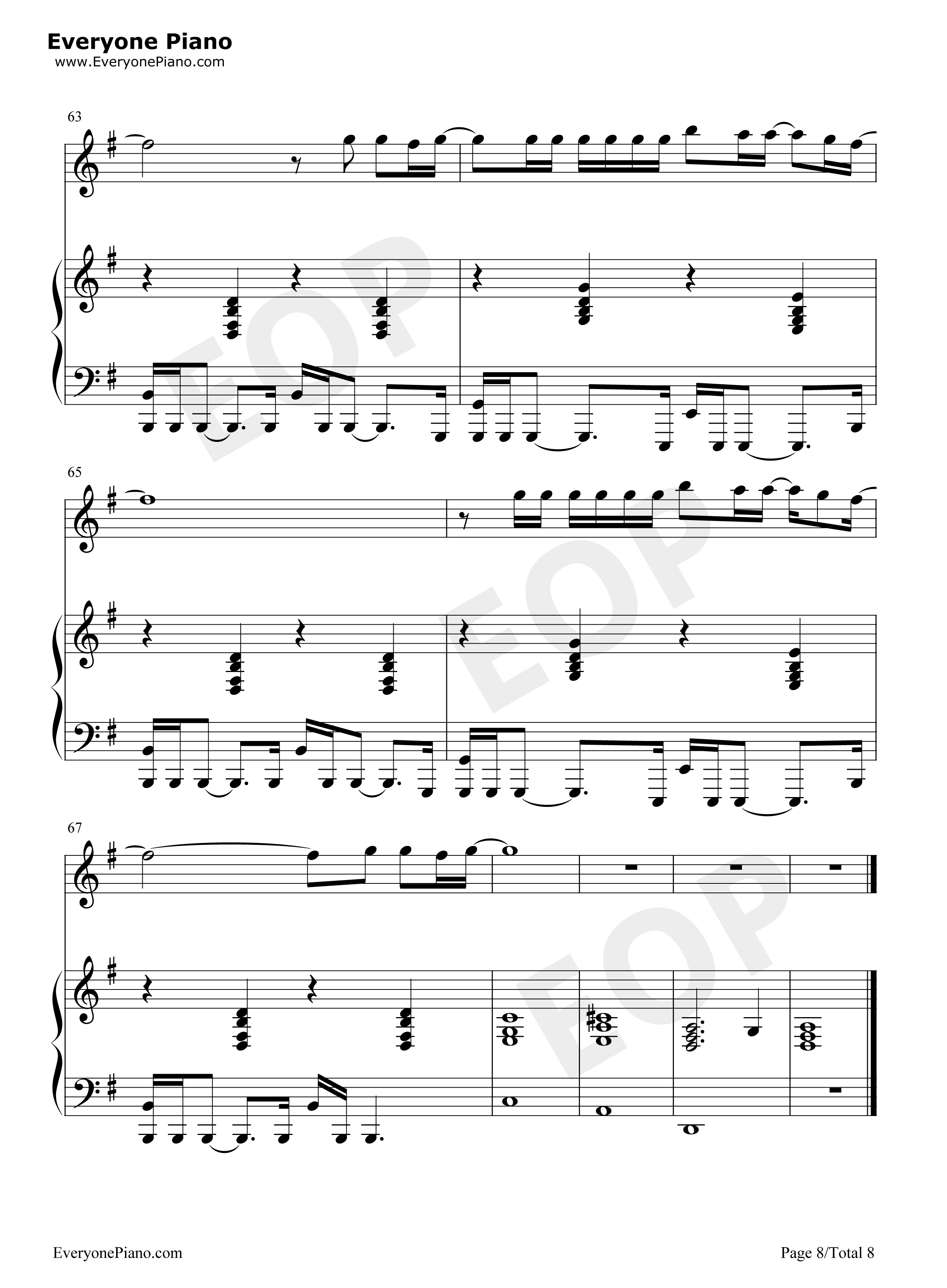 Fade钢琴谱-Lewis Capaldi8