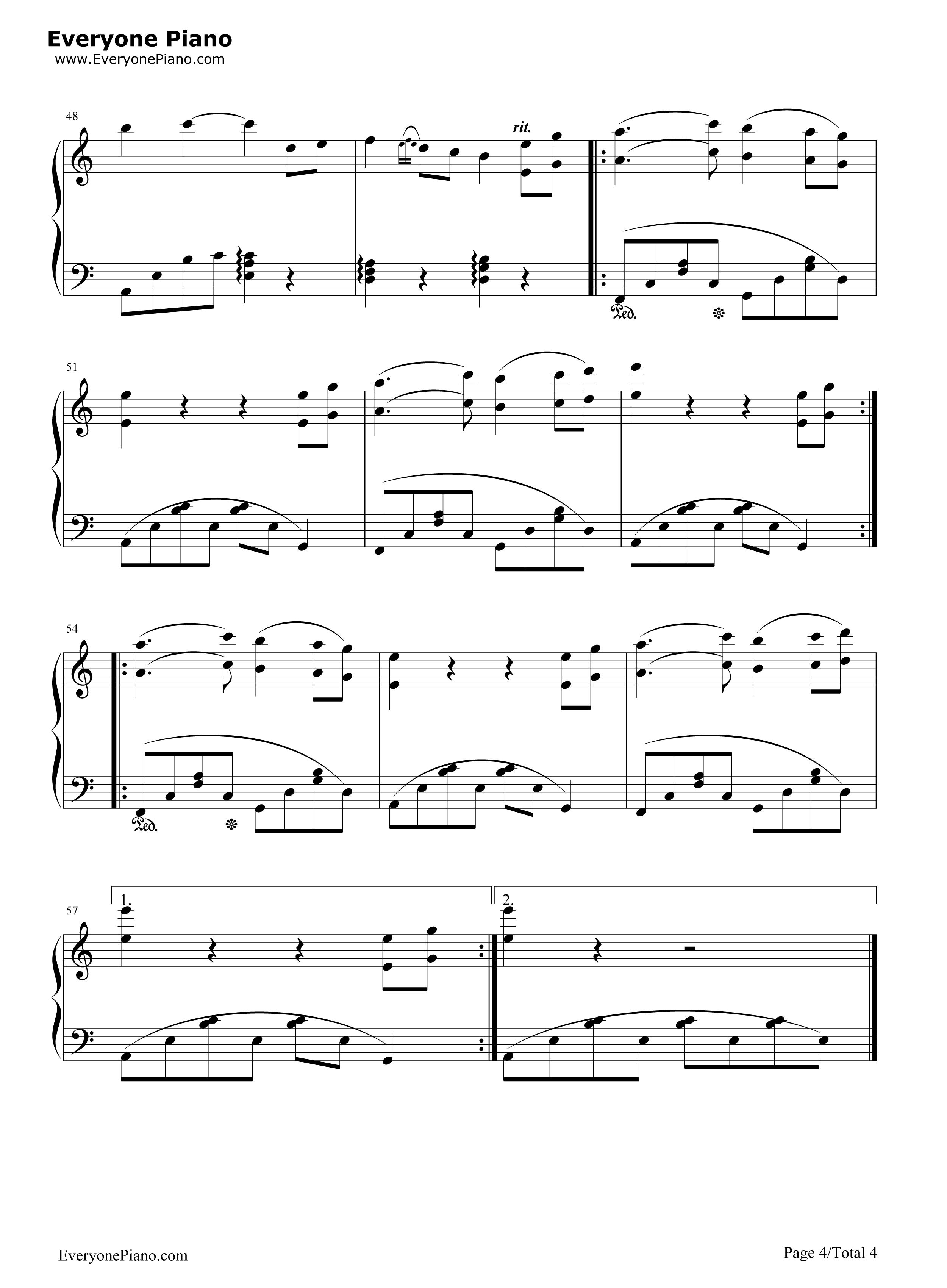 重回心灵花园钢琴谱-Andemund Orchestra4