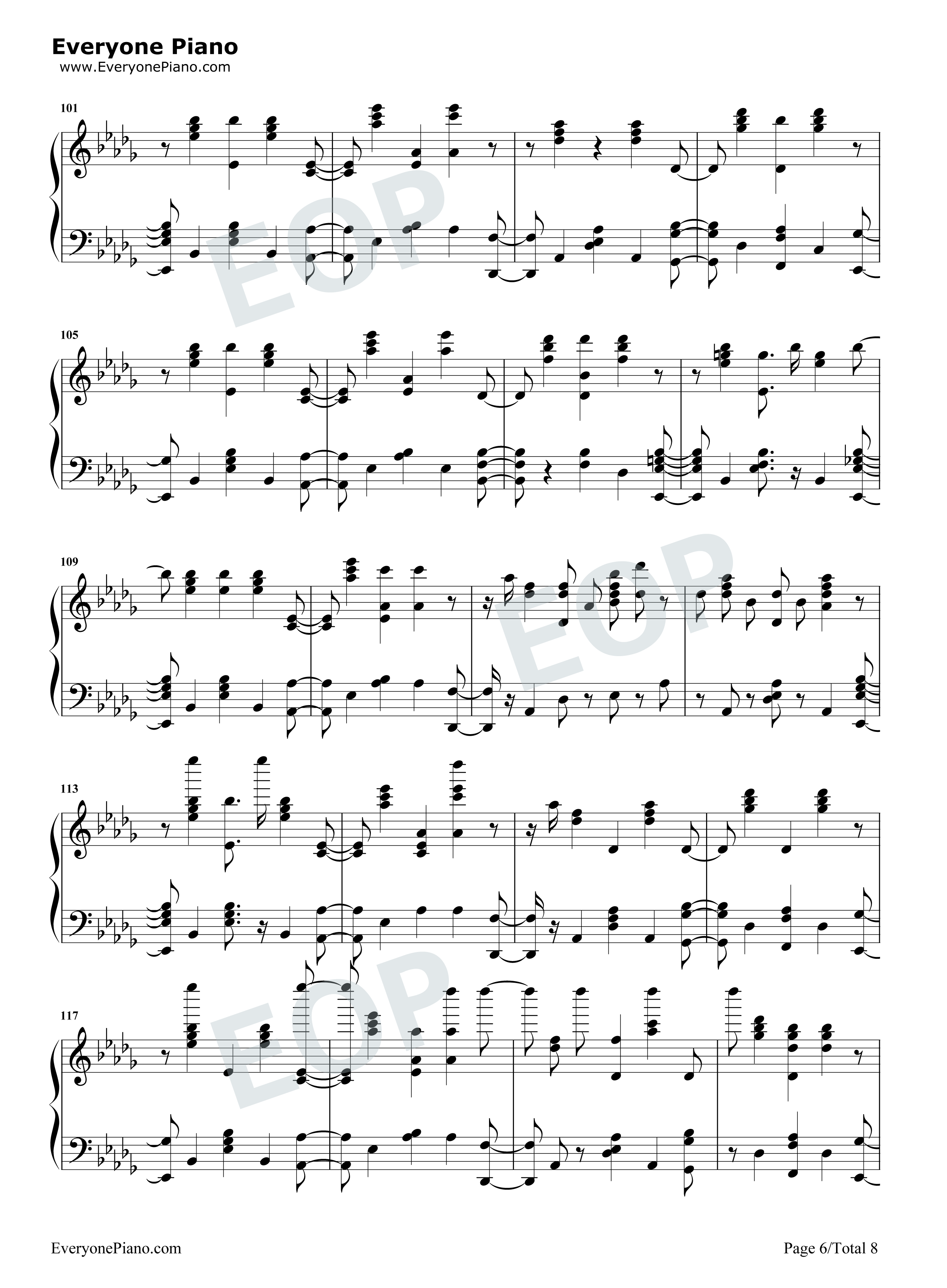Santa's Coming For Us钢琴谱-Sia Greg Kurstin6