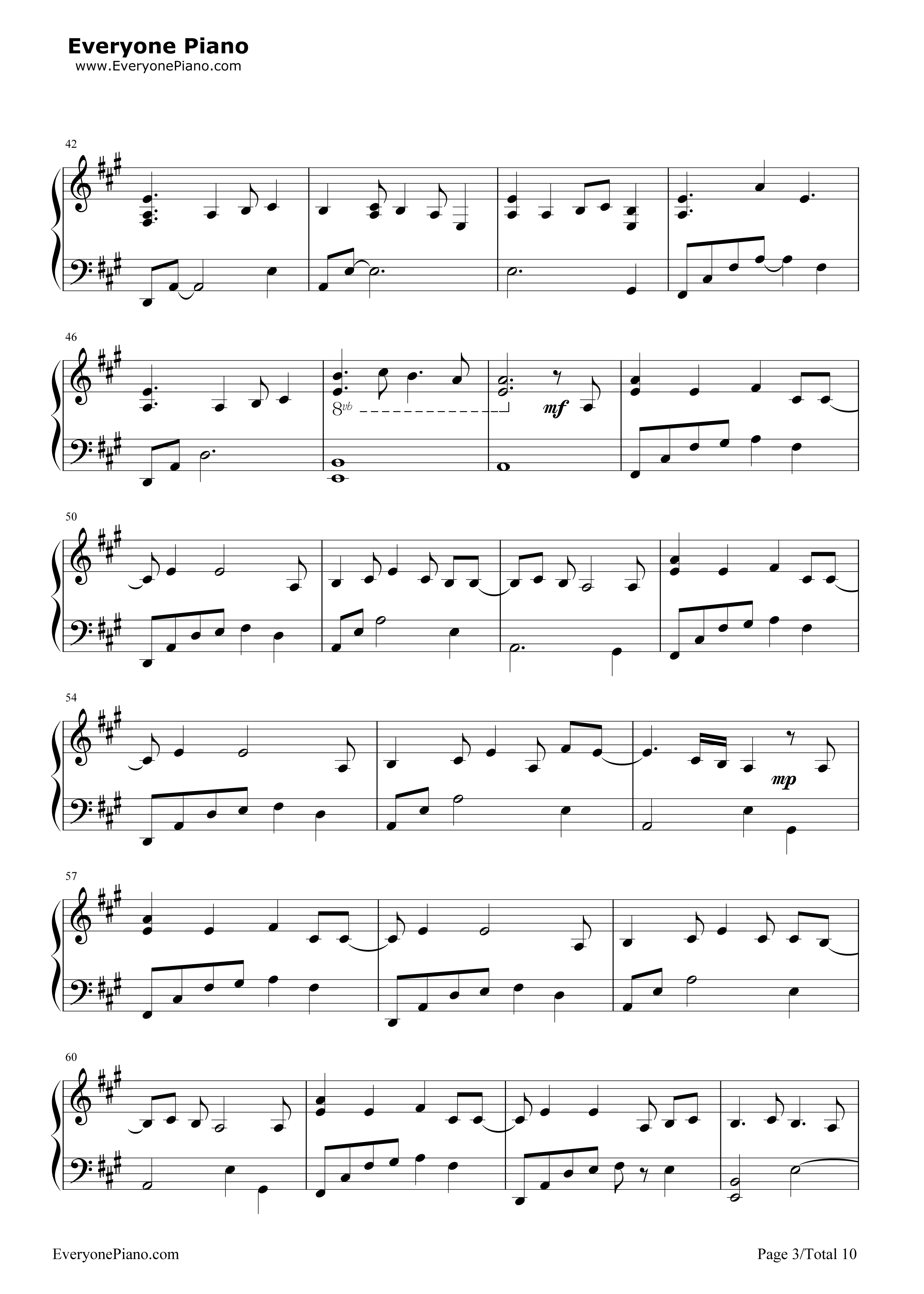 サマータイムレコード钢琴谱-IA3