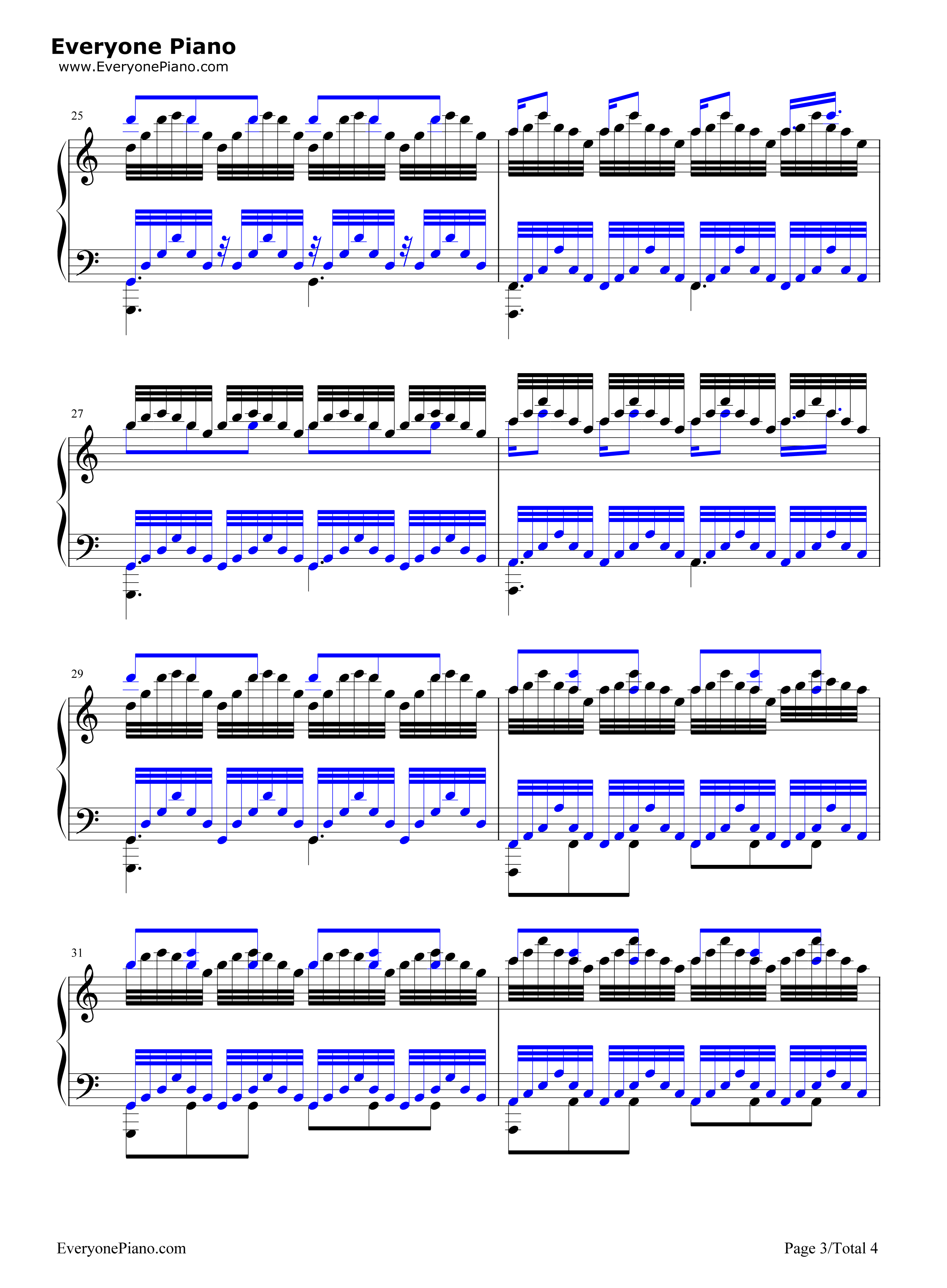 Cornfield Chase钢琴谱-Hans Zimmer3