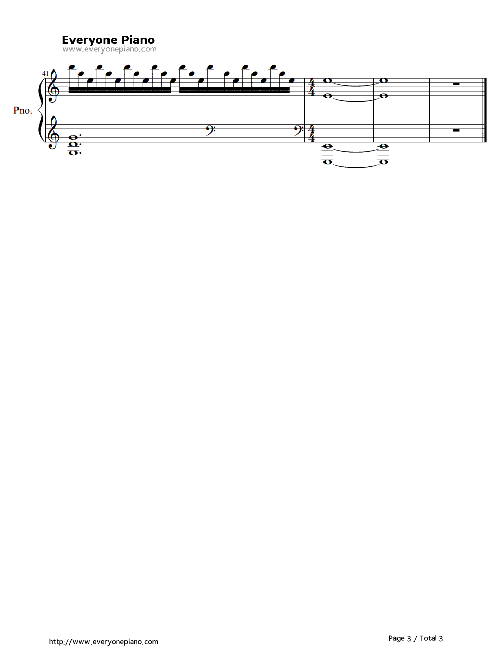 Our Destiny Lies Above Us钢琴谱-Hans Zimmer3