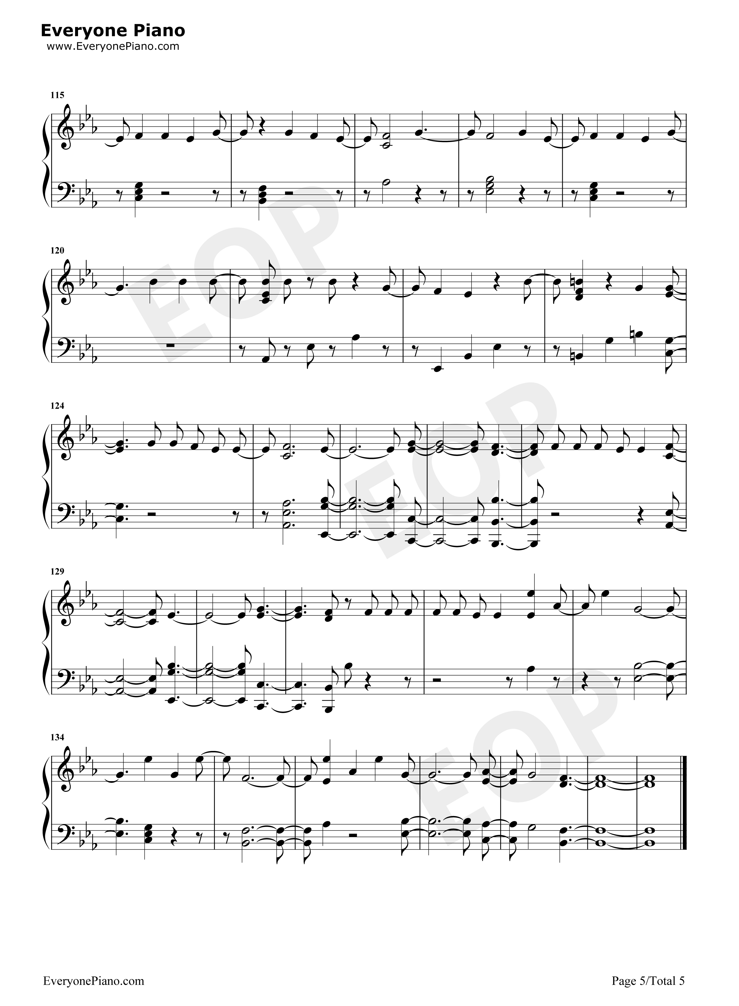 Marry Me钢琴谱-Thomas Rhett5