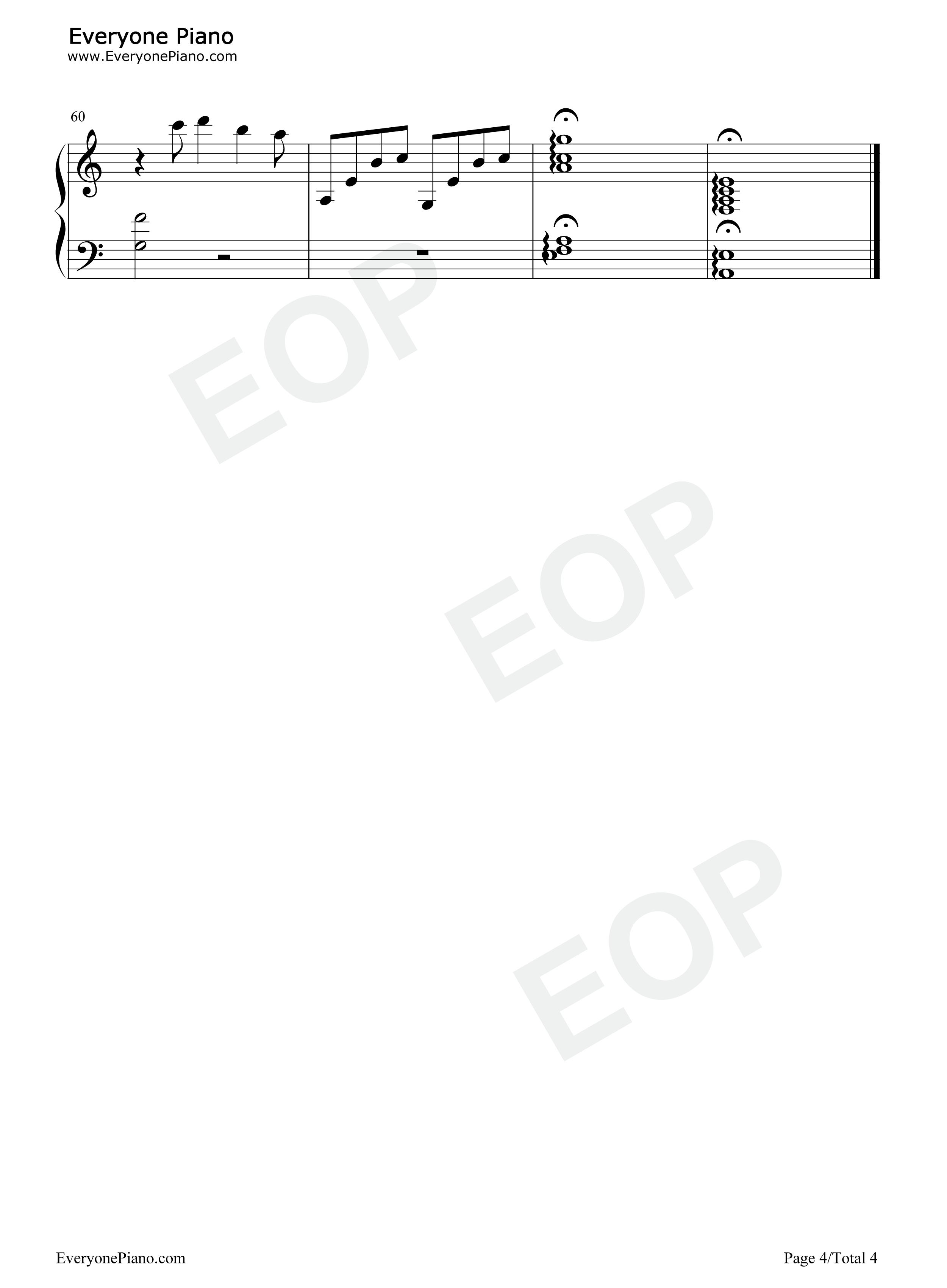 1000の言葉钢琴谱-倖田來未4