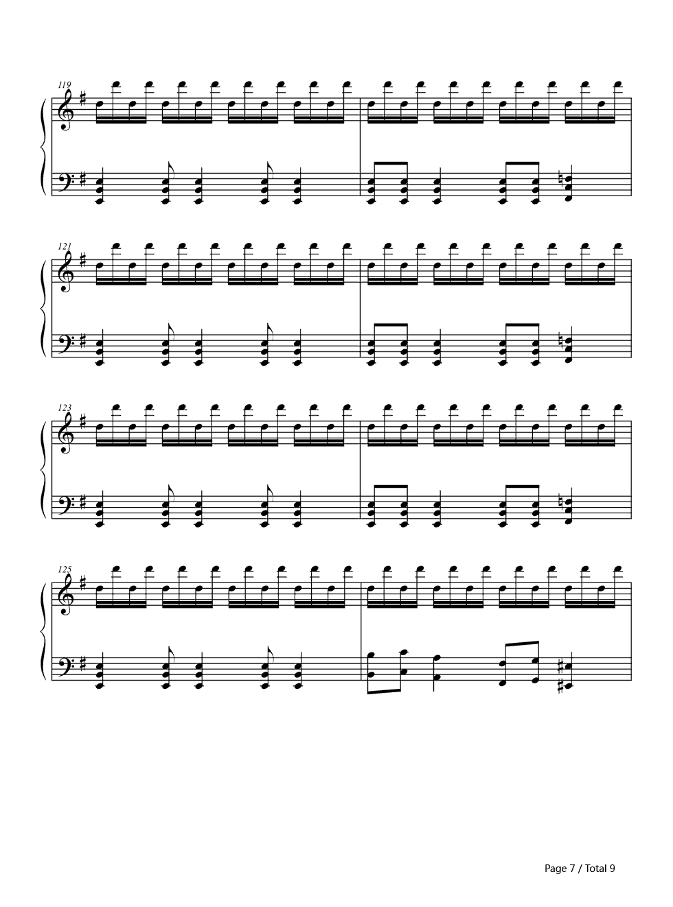 Given Up钢琴谱-Linkin Park7