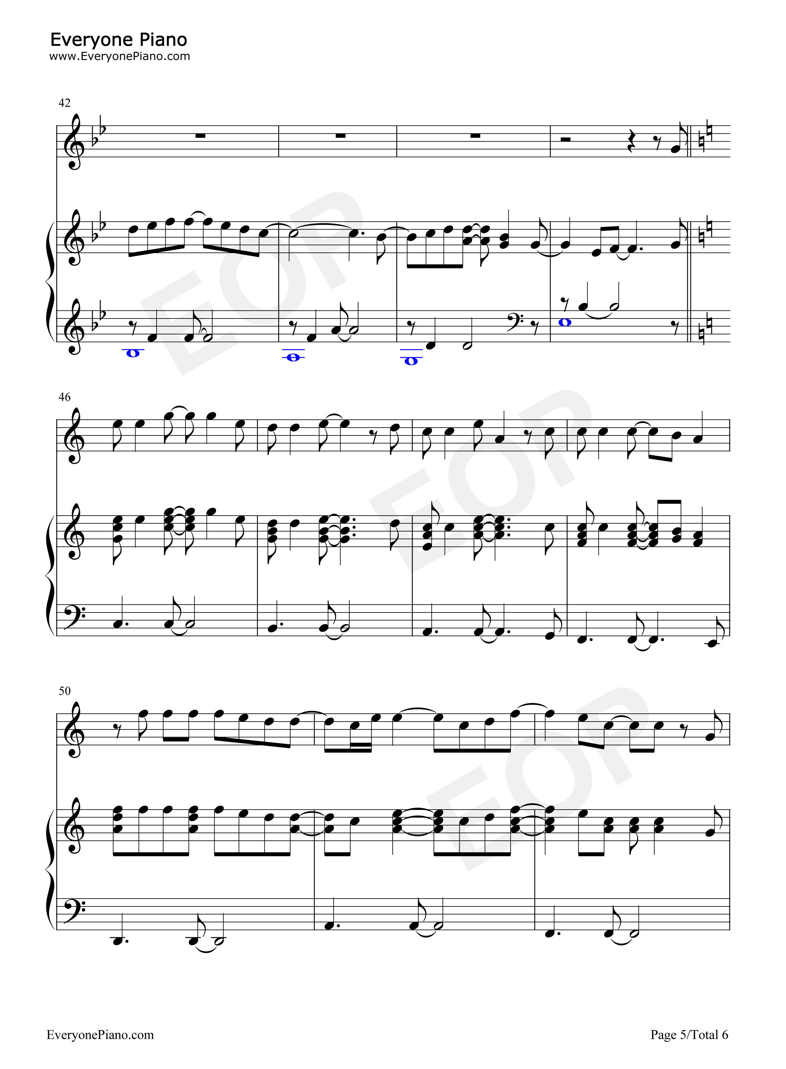 Dance with My Father钢琴谱-Luther Vandross5
